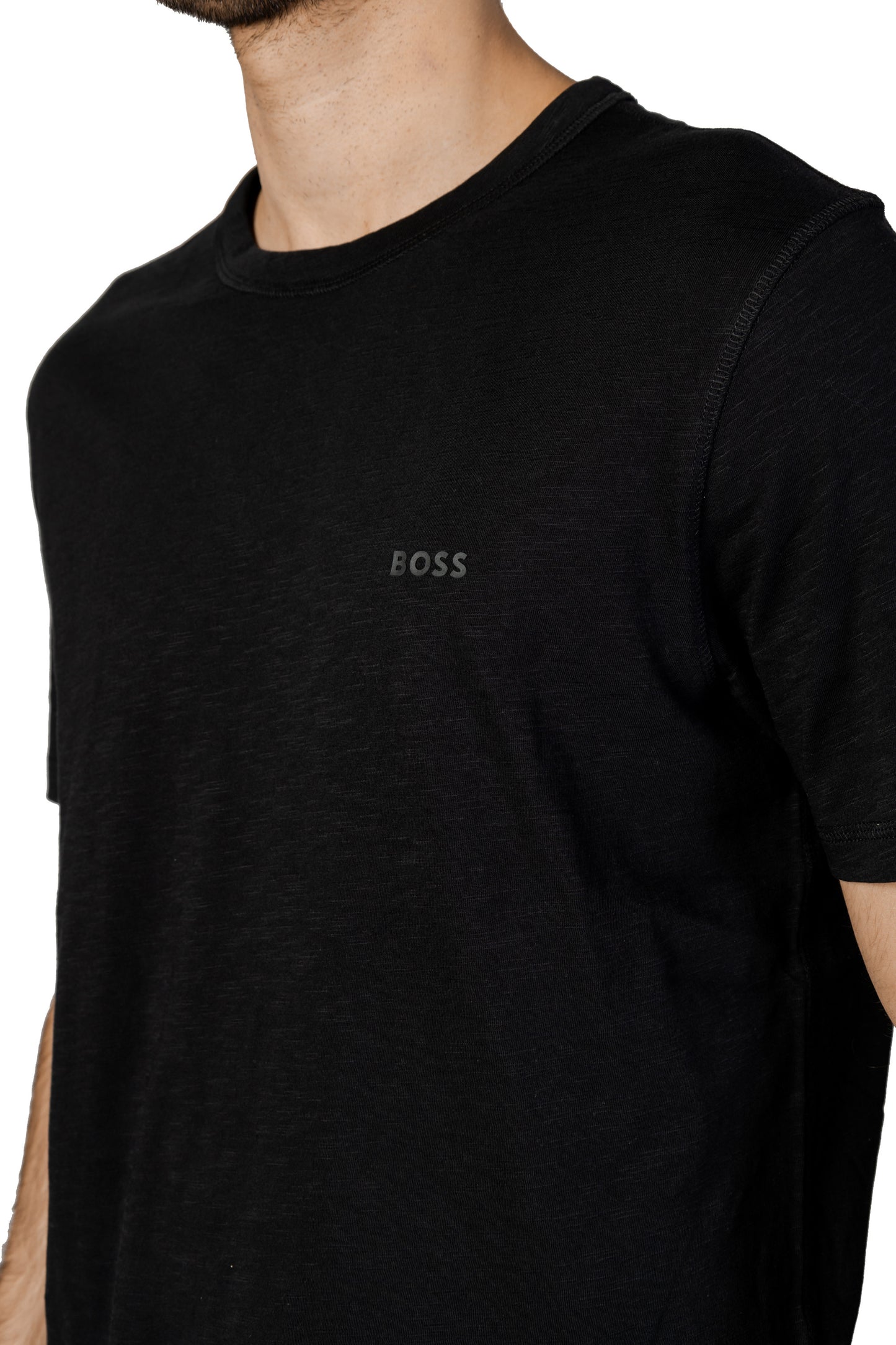 Boss T-Shirt Uomo Boss 50508243 black Nero