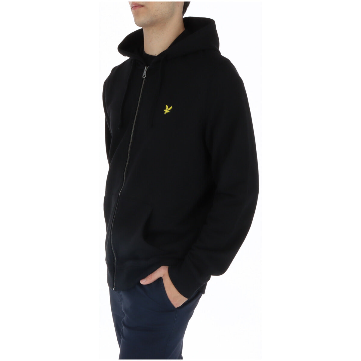 Lyle & Scott Felpa Uomo Lyle & Scott ML420VOG black Nero