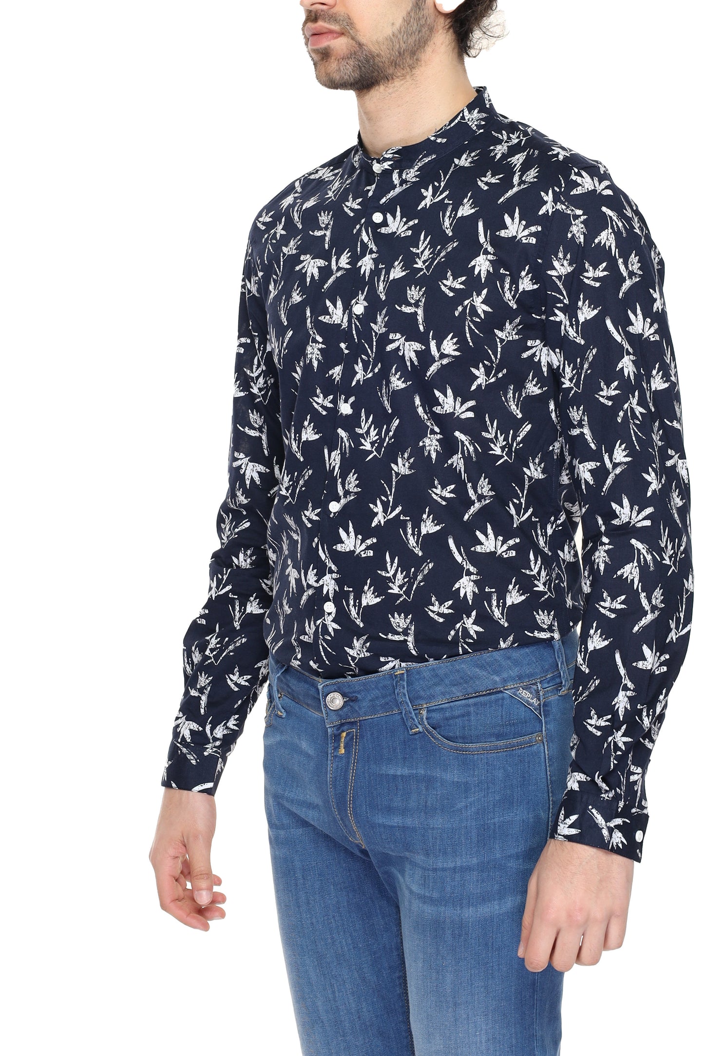 Antony Morato Camicia Uomo Antony Morato MMSL00631-FA430609 blue Blu
