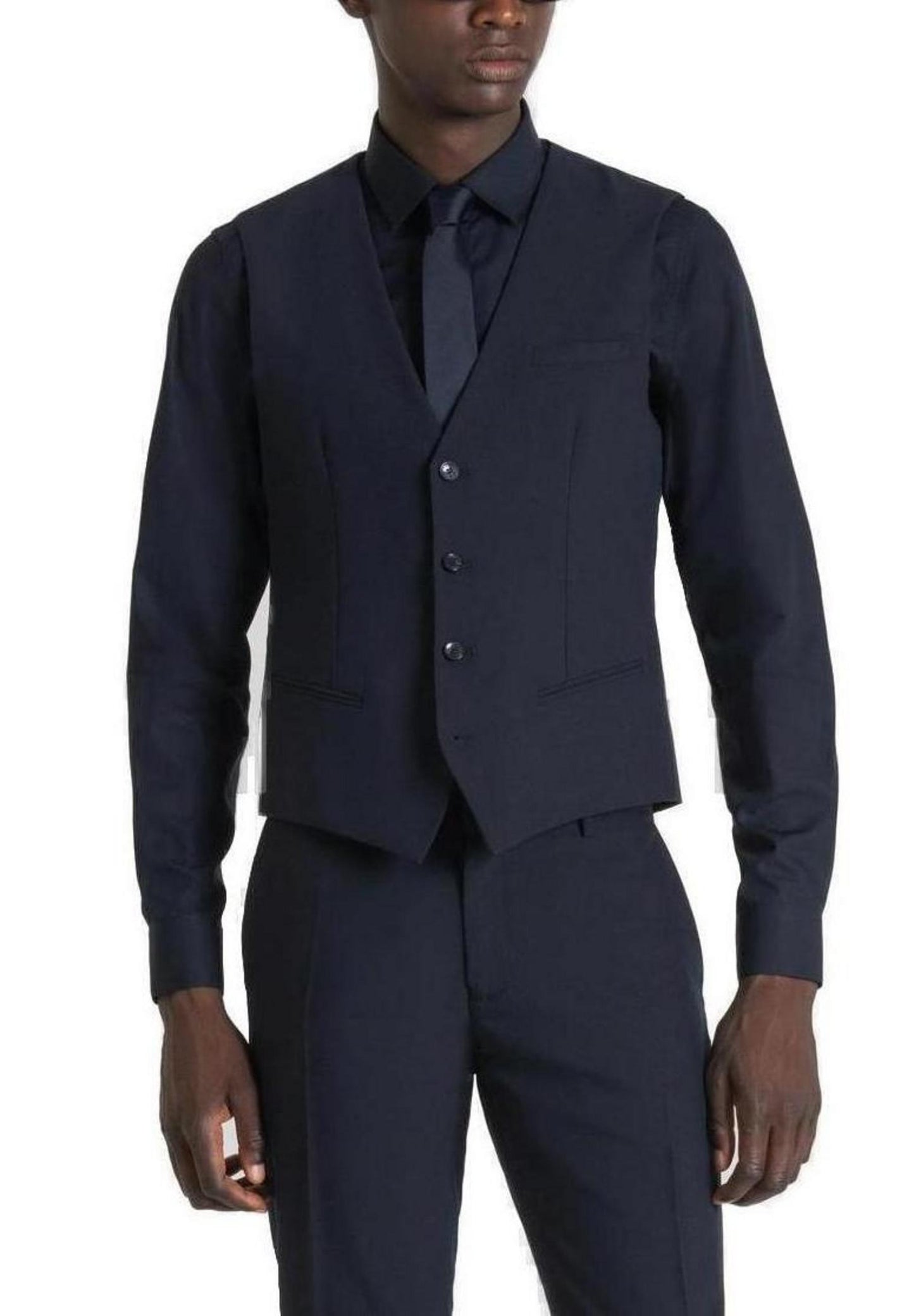 Antony Morato Gilet Uomo Antony Morato MMVS00009-FA600255 blue Blu