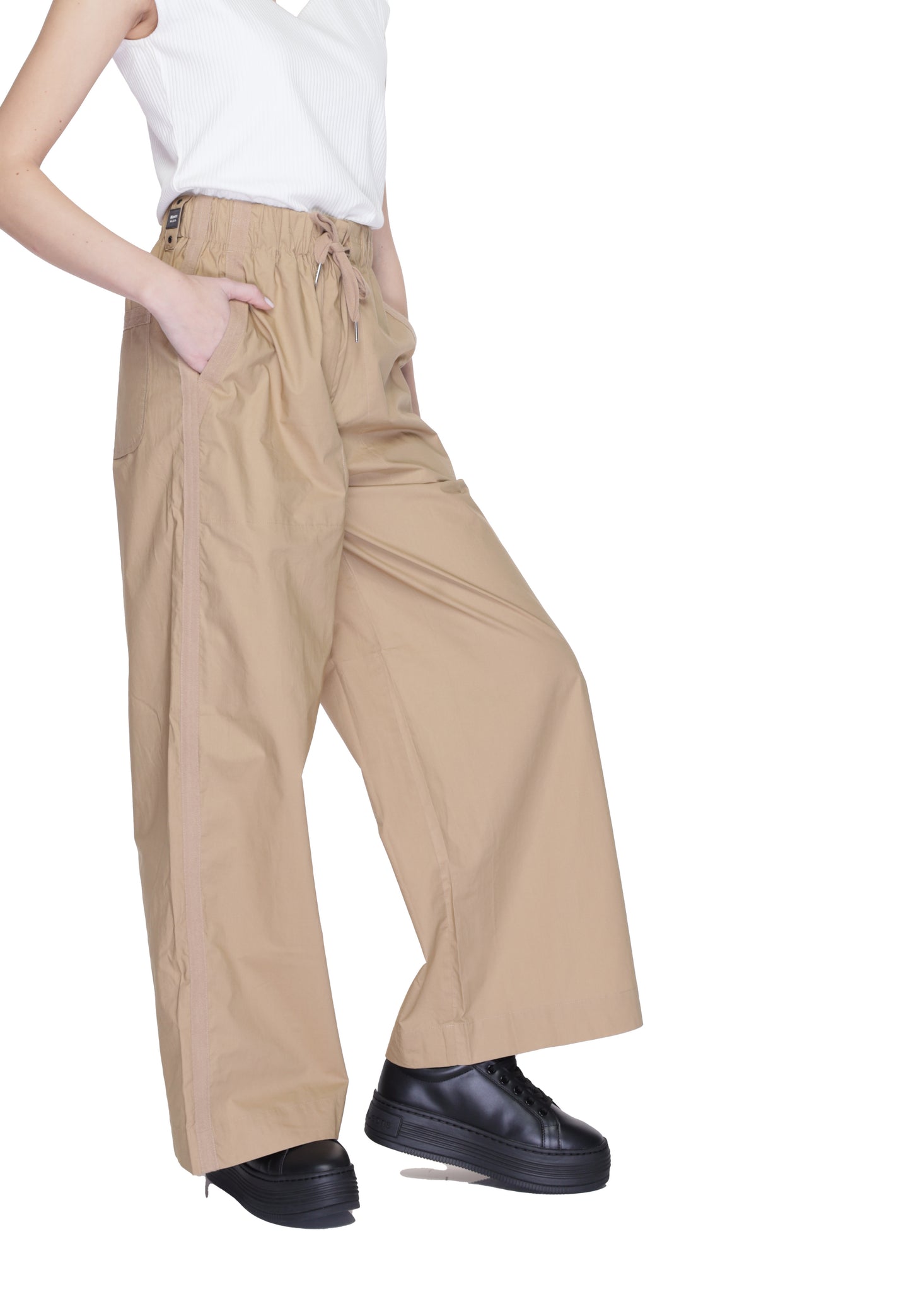 Blauer Pantaloni Donna Blauer 24SBLDP01257 beige Beige