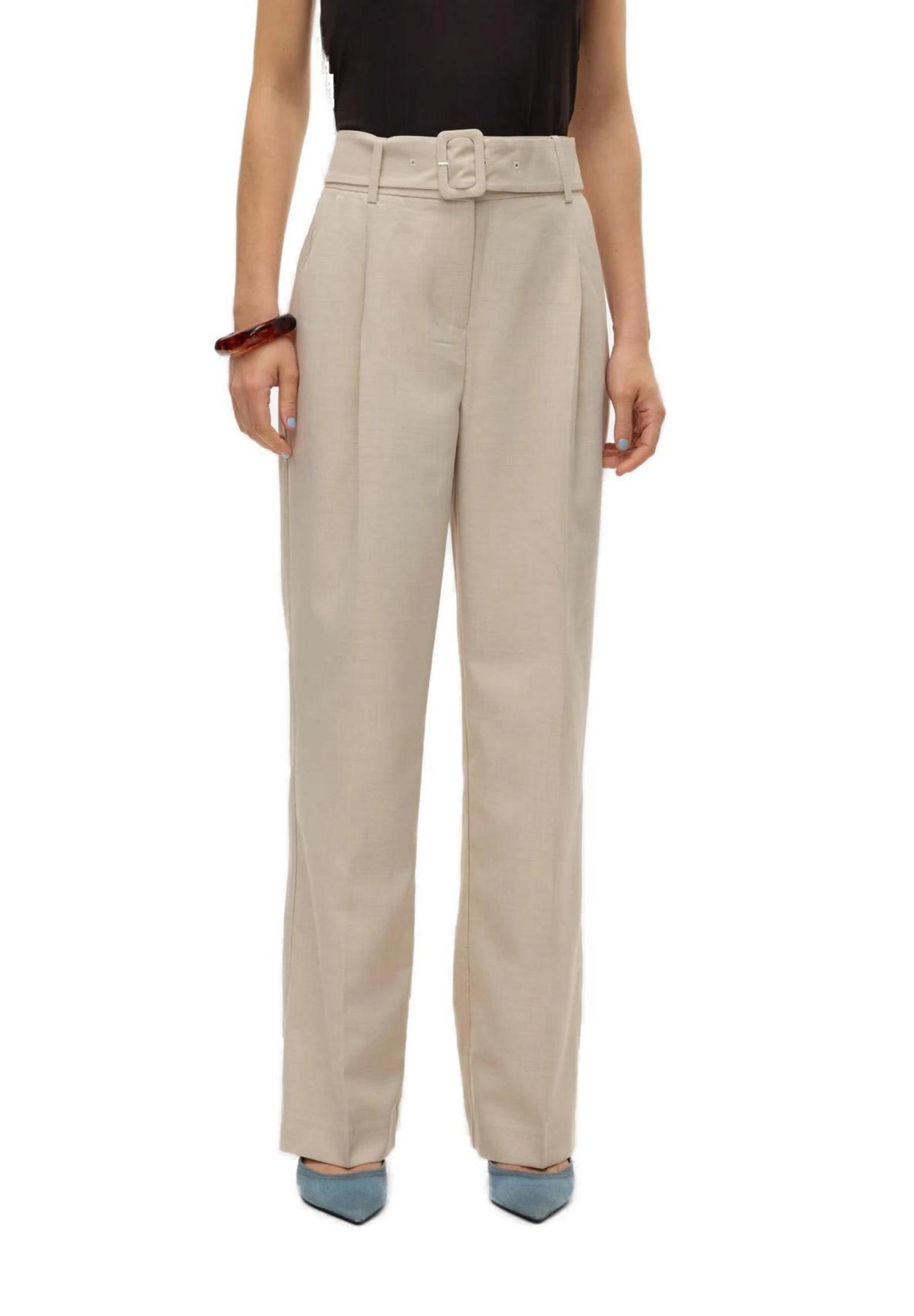 Vero Moda Pantaloni Donna Vero Moda 10304626 beige Beige