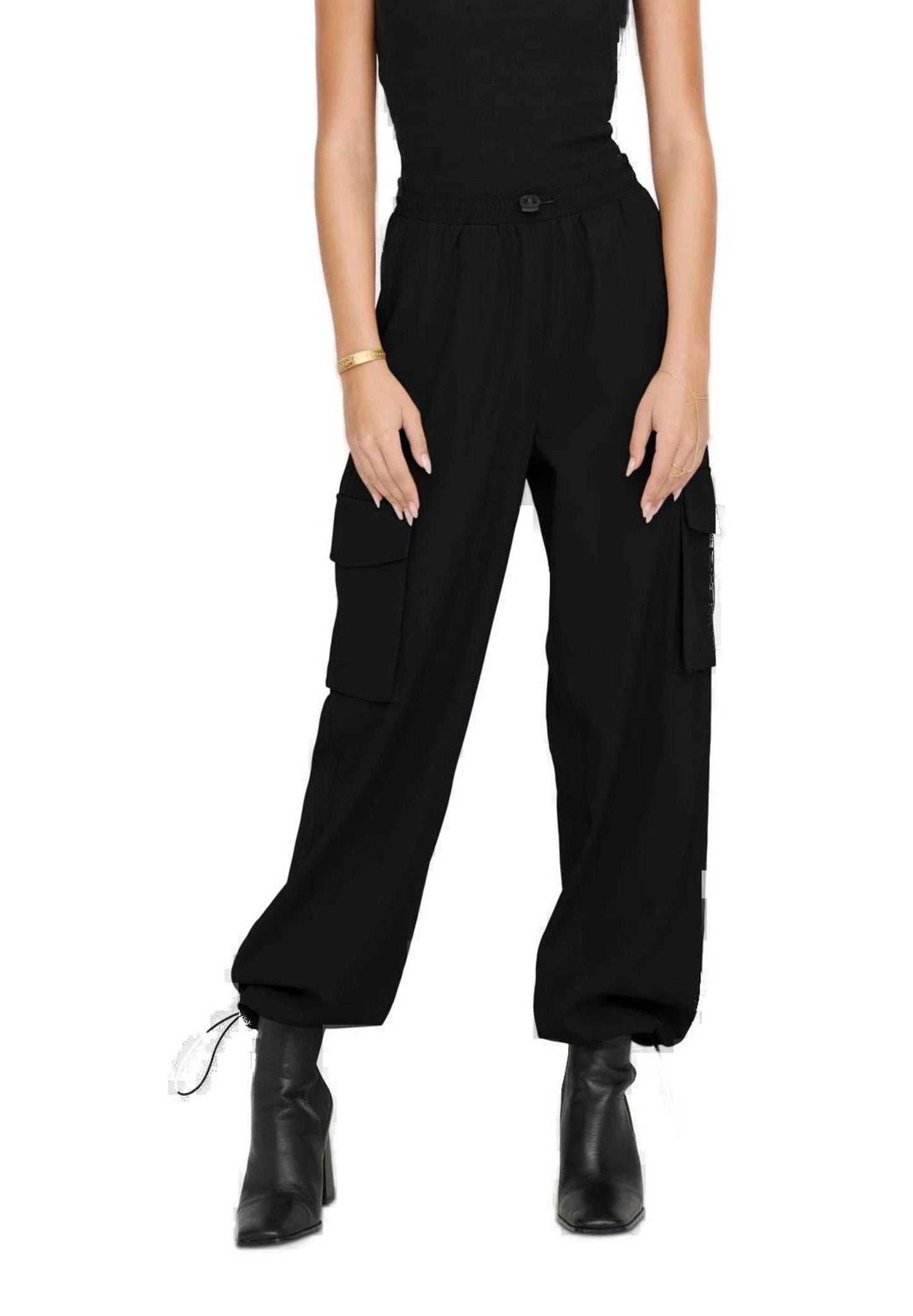 Only Pantaloni Donna Only 15301004 black Nero