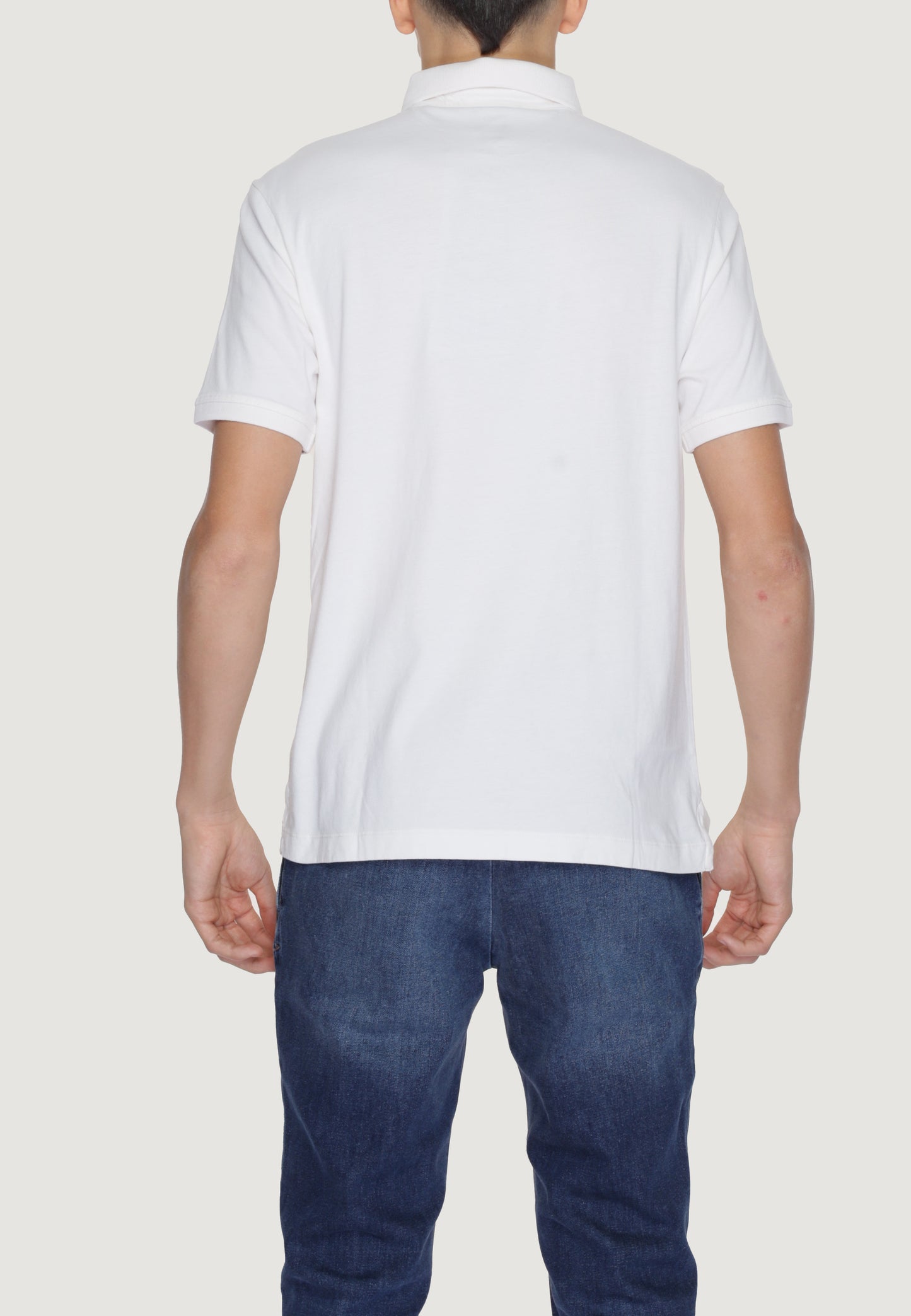 Blauer Polo Uomo