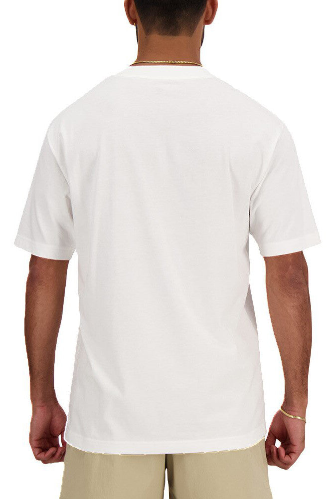 New Balance T-Shirt Uomo New Balance MT41509 white Bianco
