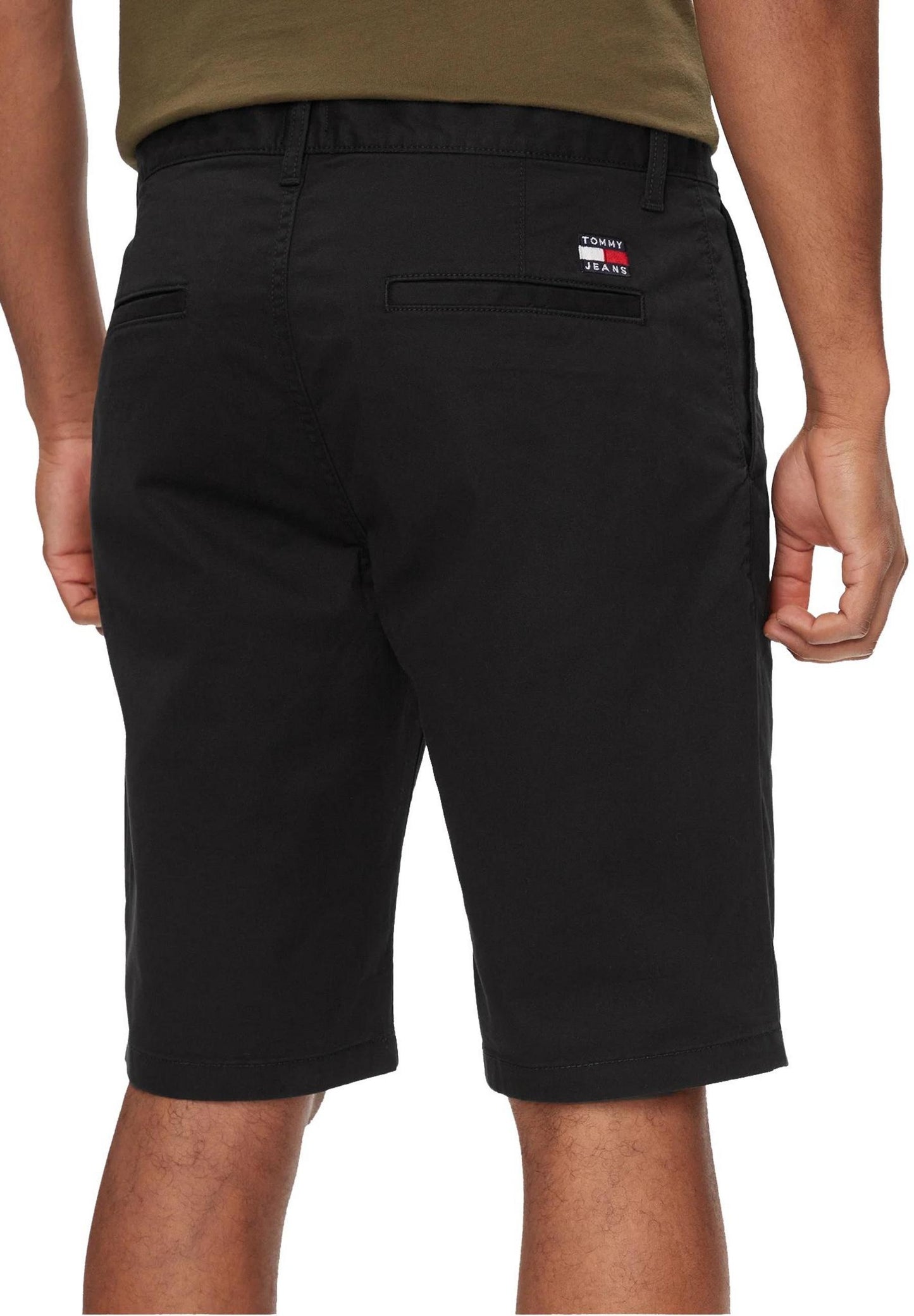 Tommy Hilfiger Jeans Bermuda Uomo Tommy Hilfiger Jeans DM0DM18812 black Nero