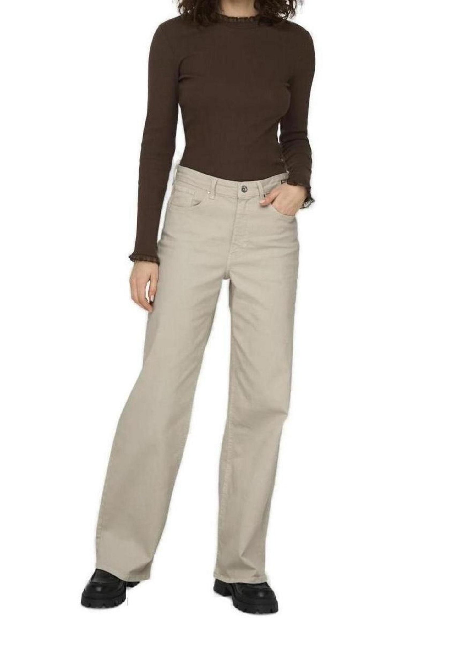 Only Jeans Donna Only 15288219 beige