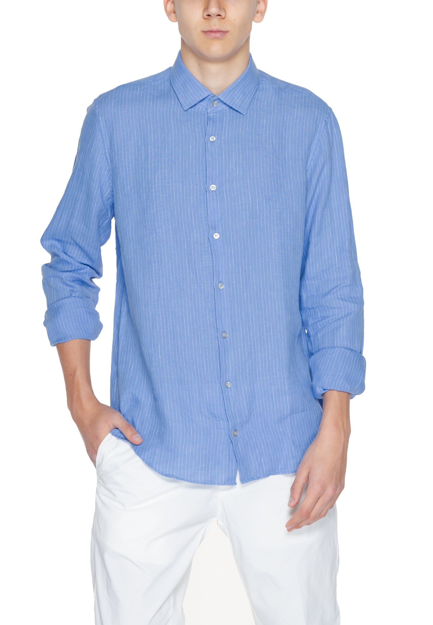 Calvin Klein Camicia Uomo Calvin Klein K10K112887 blue Blu
