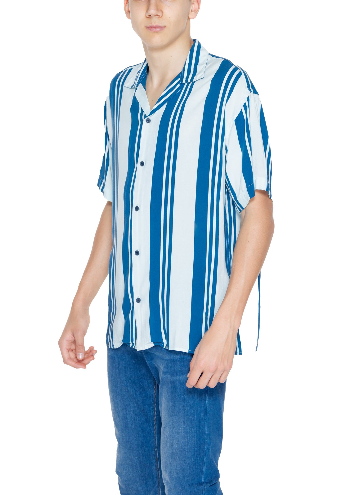 Jack & Jones Camicia Uomo Jack & Jones 12252536 light blue Azzurro