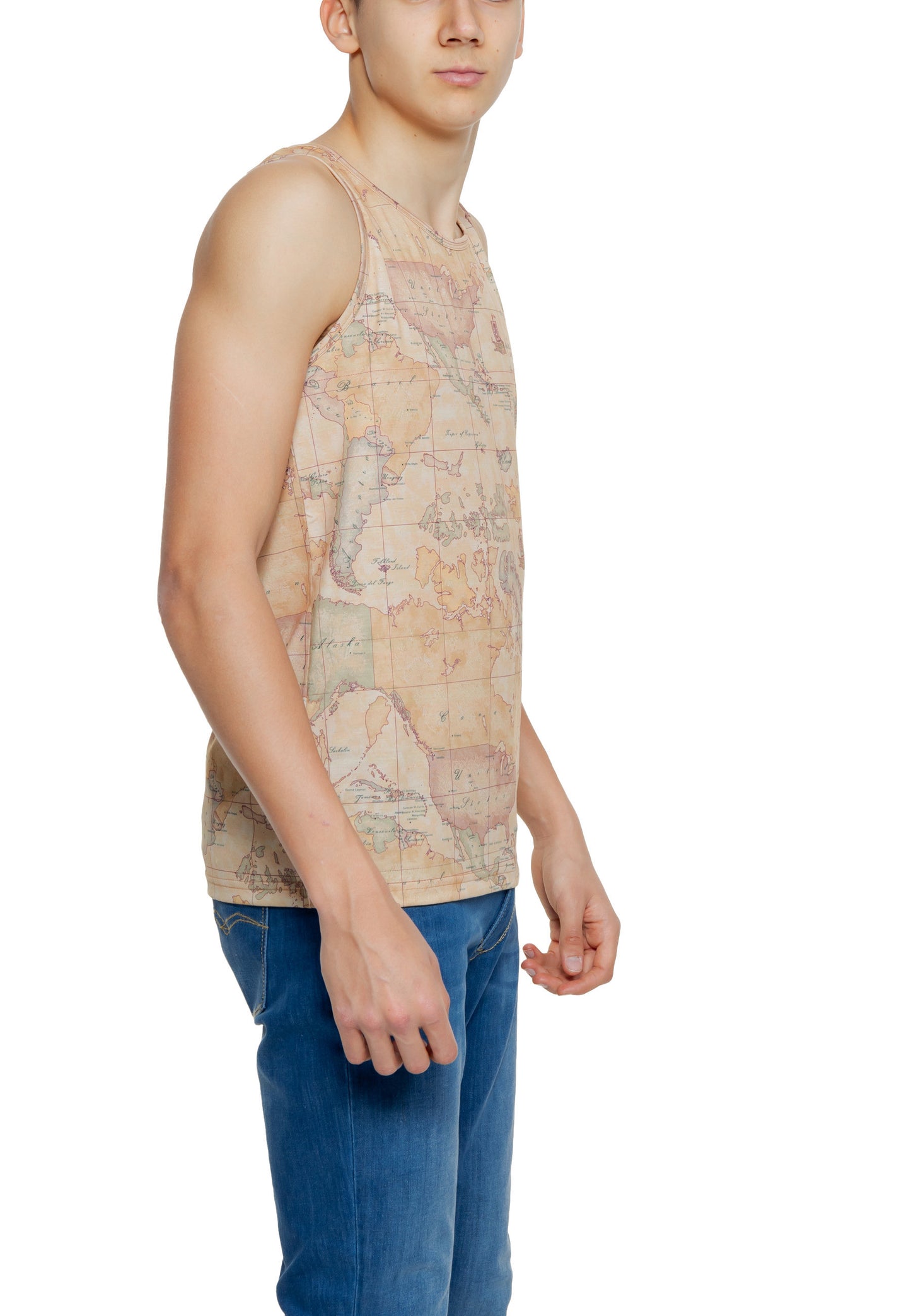 Alviero Martini Prima Classe Canotta Uomo Alviero Martini Prima Classe DB T031 6000 beige Beige