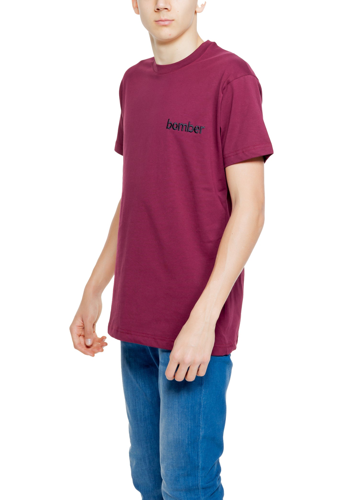 Hydra Clothing T-Shirt Uomo Hydra Clothing Hydra x The Bomber Logo bordeaux Bordeaux