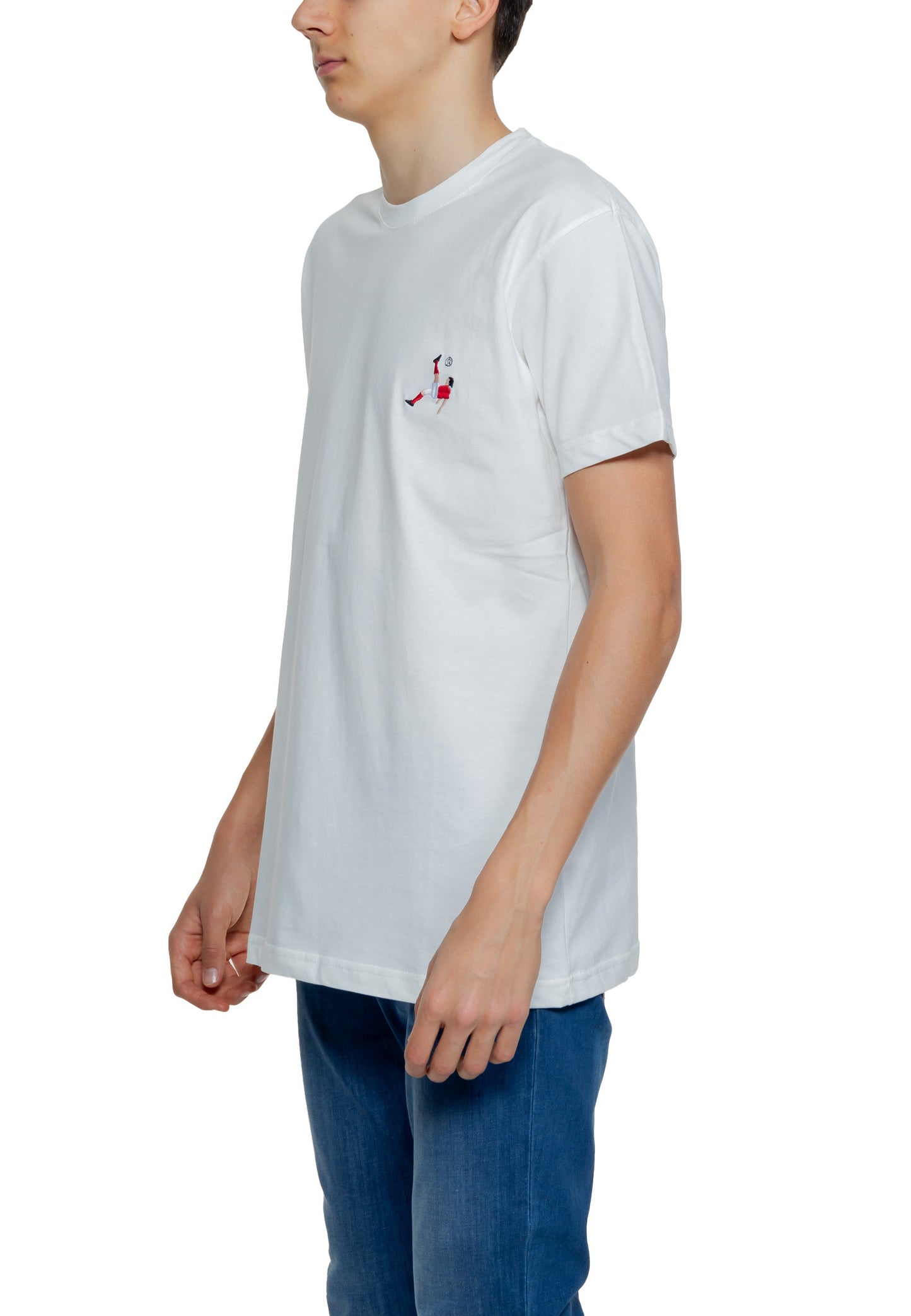 Hydra Clothing T-Shirt Uomo Hydra Clothing Hydra x The Bomber Calciatore white Bianco