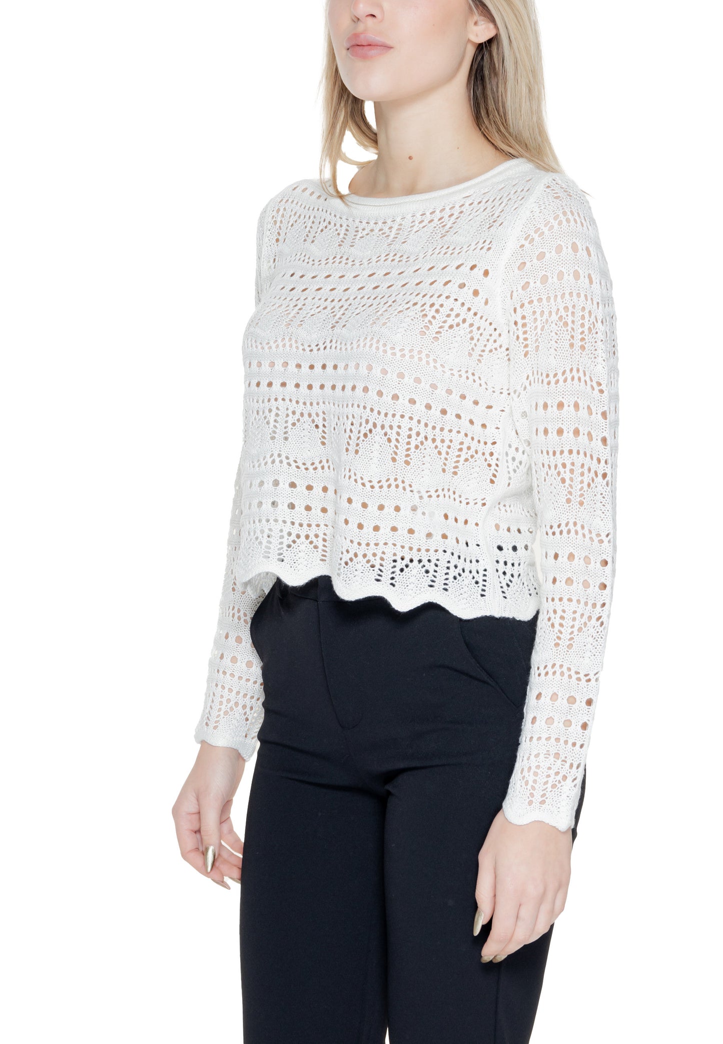Jacqueline De Yong Maglia Donna Jacqueline De Yong 15287384 white white