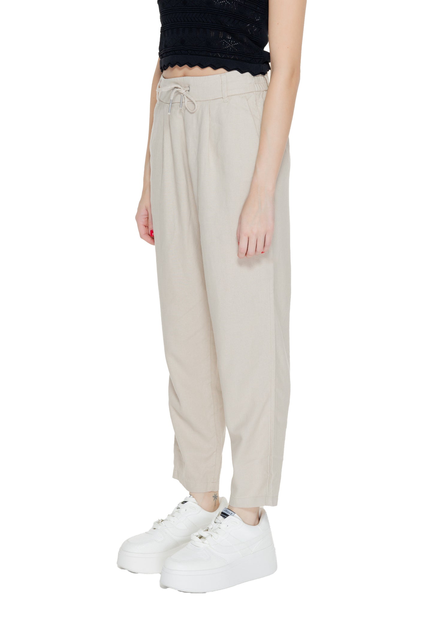 Only Pantaloni Donna Only 15278710 beige beige