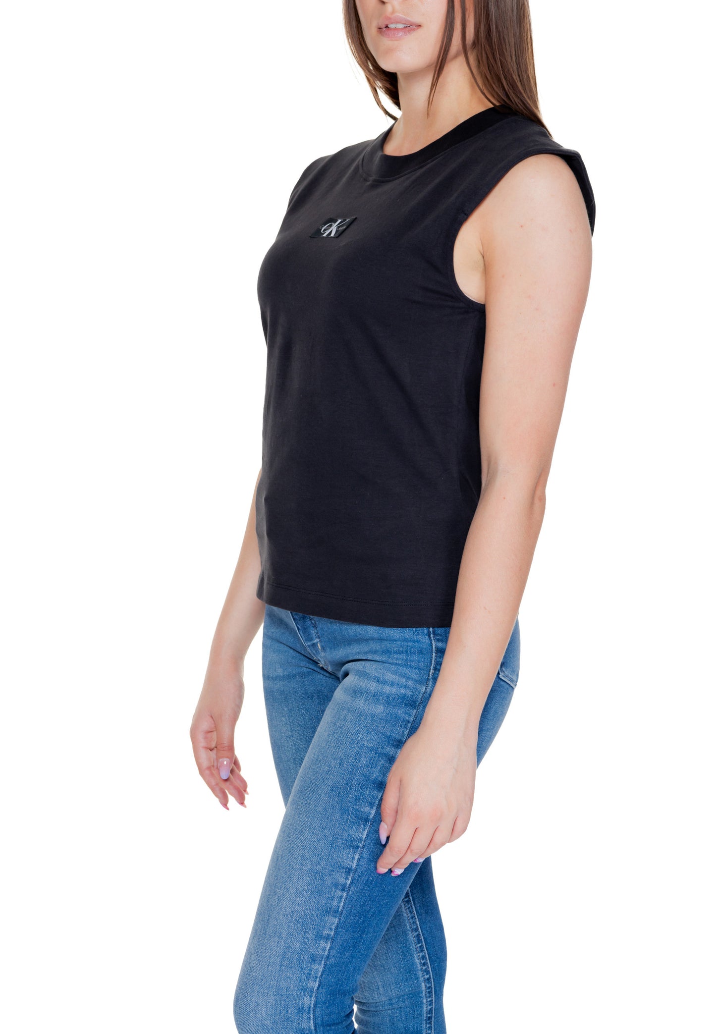 Calvin Klein Jeans T-Shirt Donna Calvin Klein Jeans J20J223560 black Nero