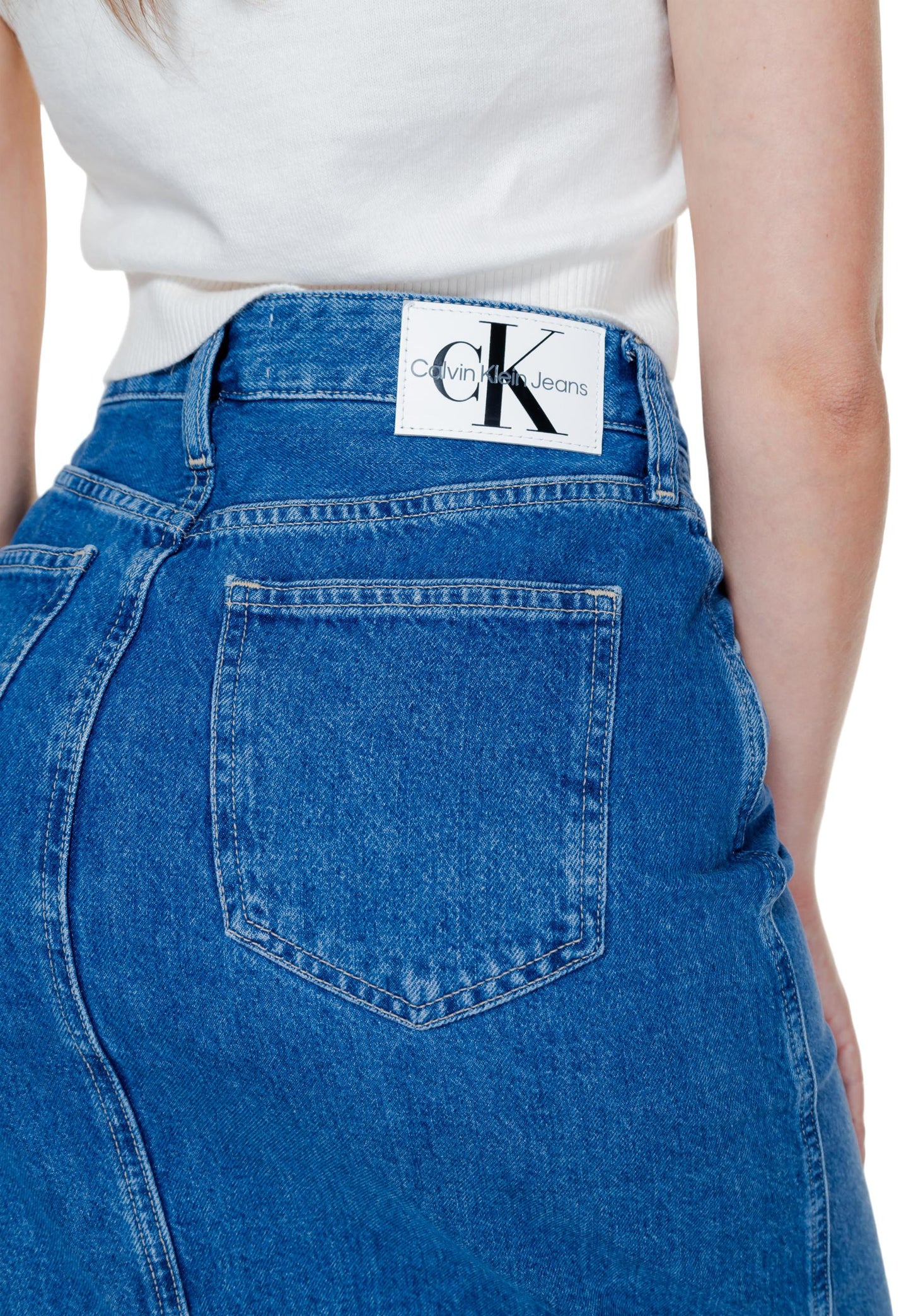 Calvin Klein Jeans Gonna Donna Calvin Klein Jeans J20J223680 blue Blu