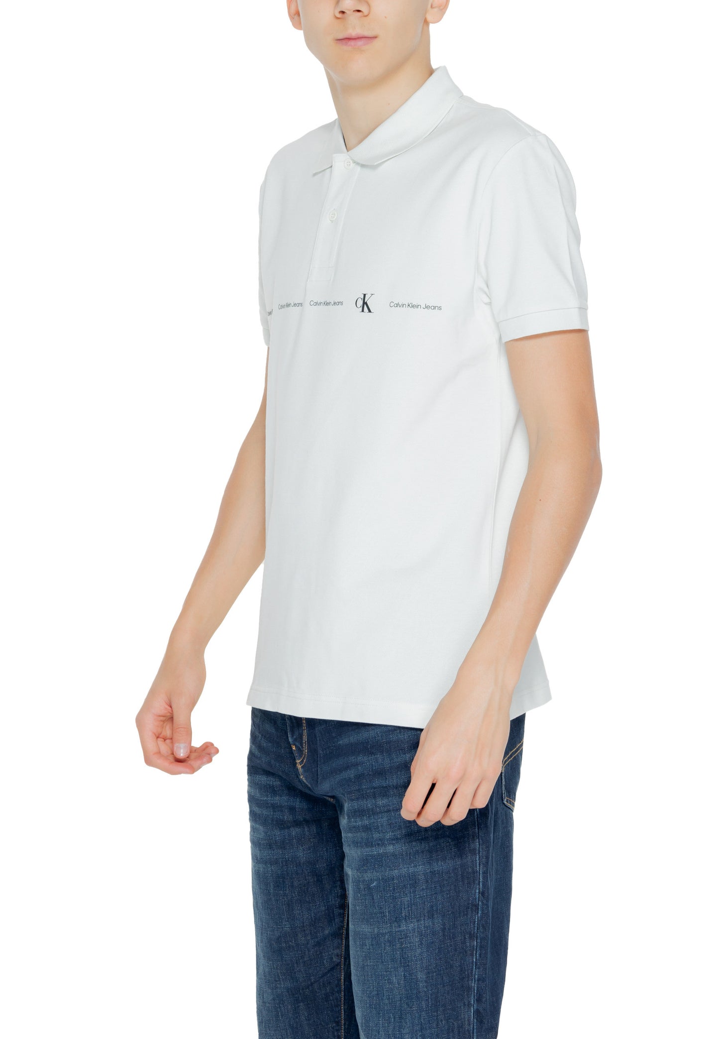 Calvin Klein Jeans Polo Uomo Calvin Klein Jeans J30J325432 green Verde
