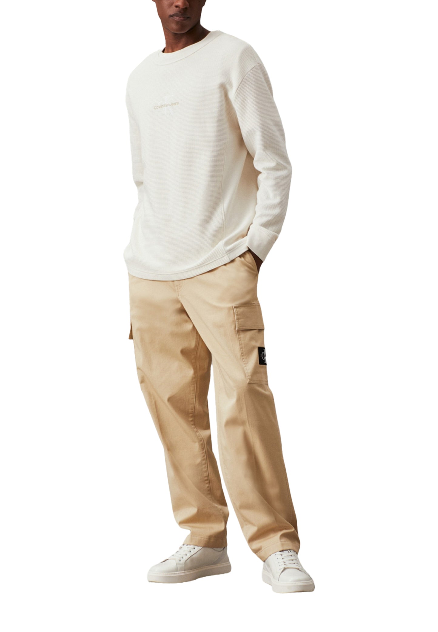 Calvin Klein Pantaloni Uomo Calvin Klein J30J326829 beige Beige