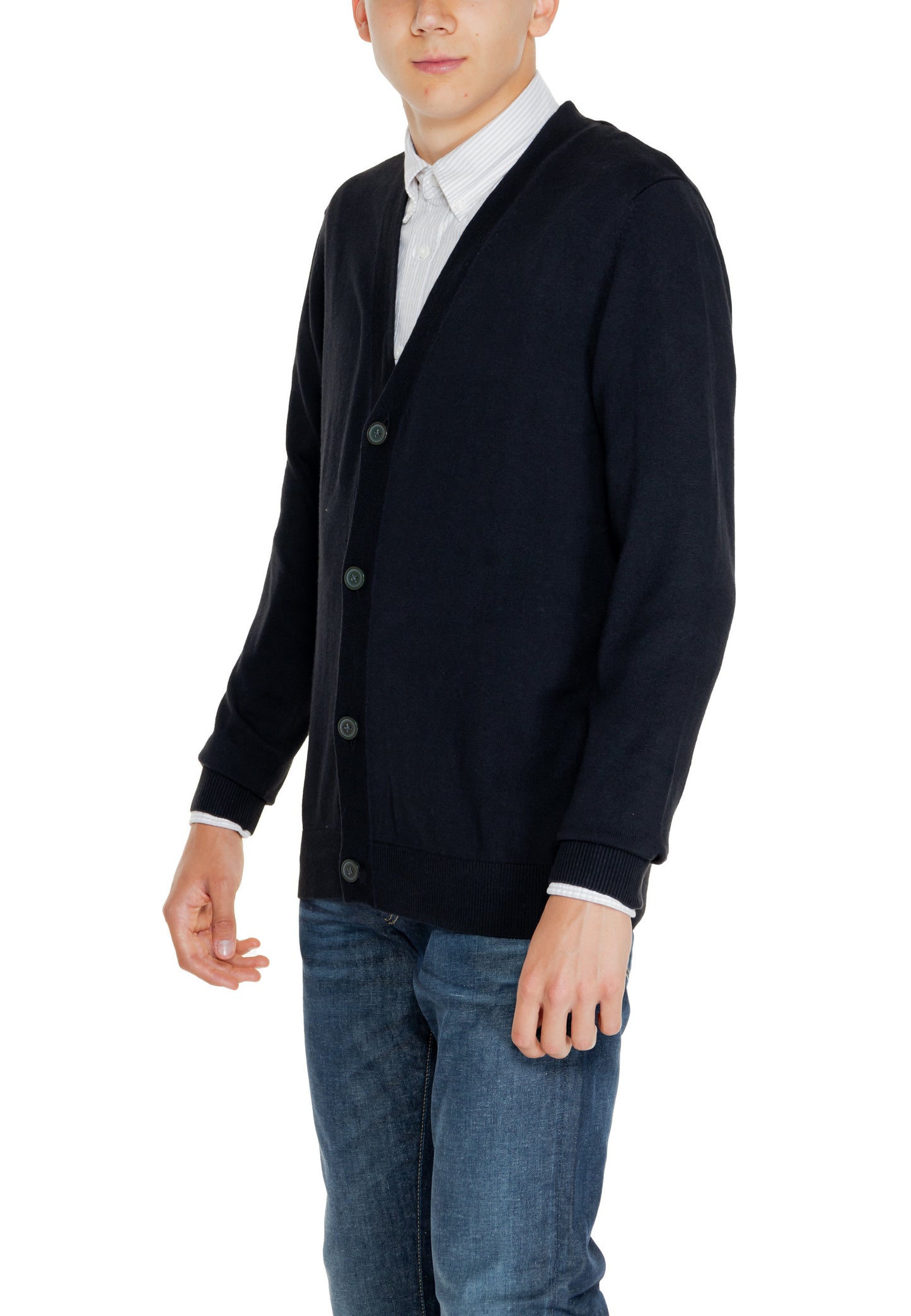 Jack & Jones Cardigans Uomo Jack & Jones 12257492 black Nero