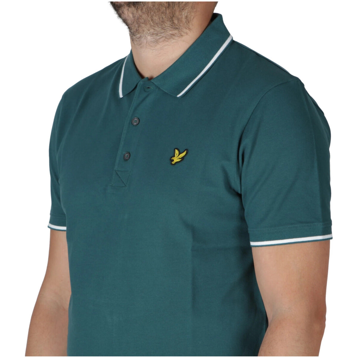 Lyle & Scott Polo Uomo Lyle & Scott SP1524VOG green Verde