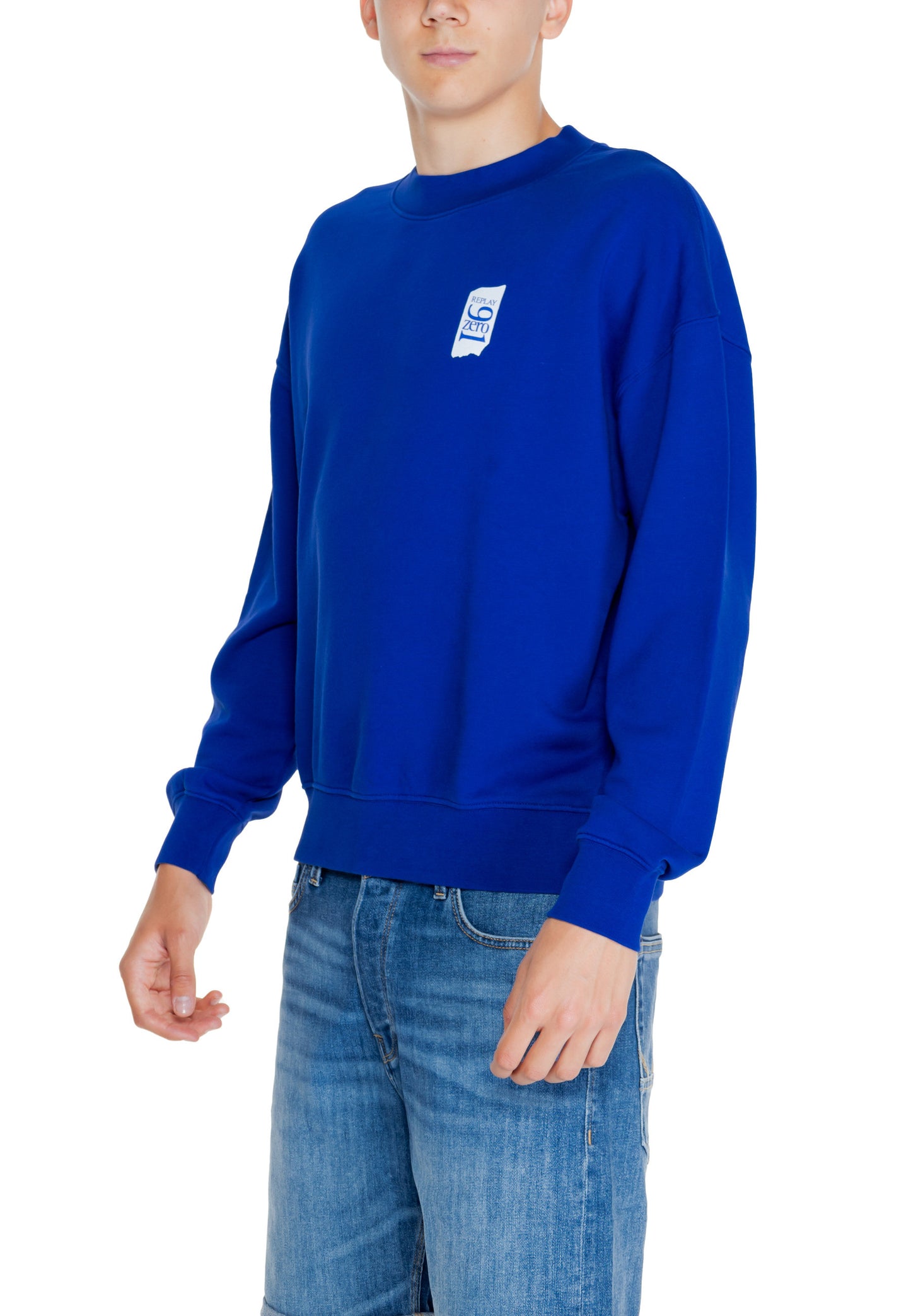 Replay Felpa Uomo Replay M6993 .000.23758 blue Blu