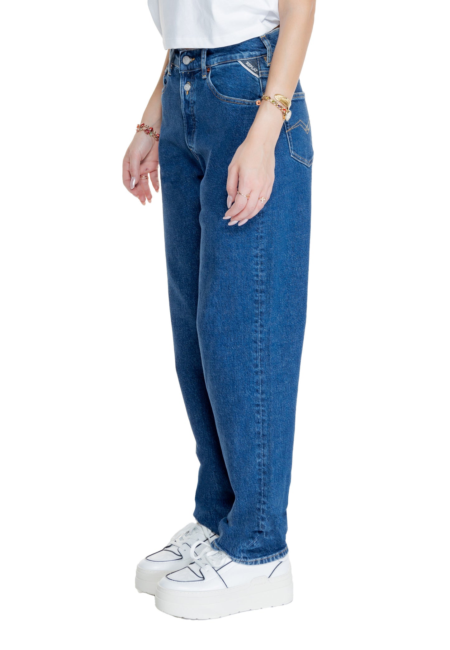 Replay Pantaloni Donna Replay W9Z1 .000.759 52D blue Blu