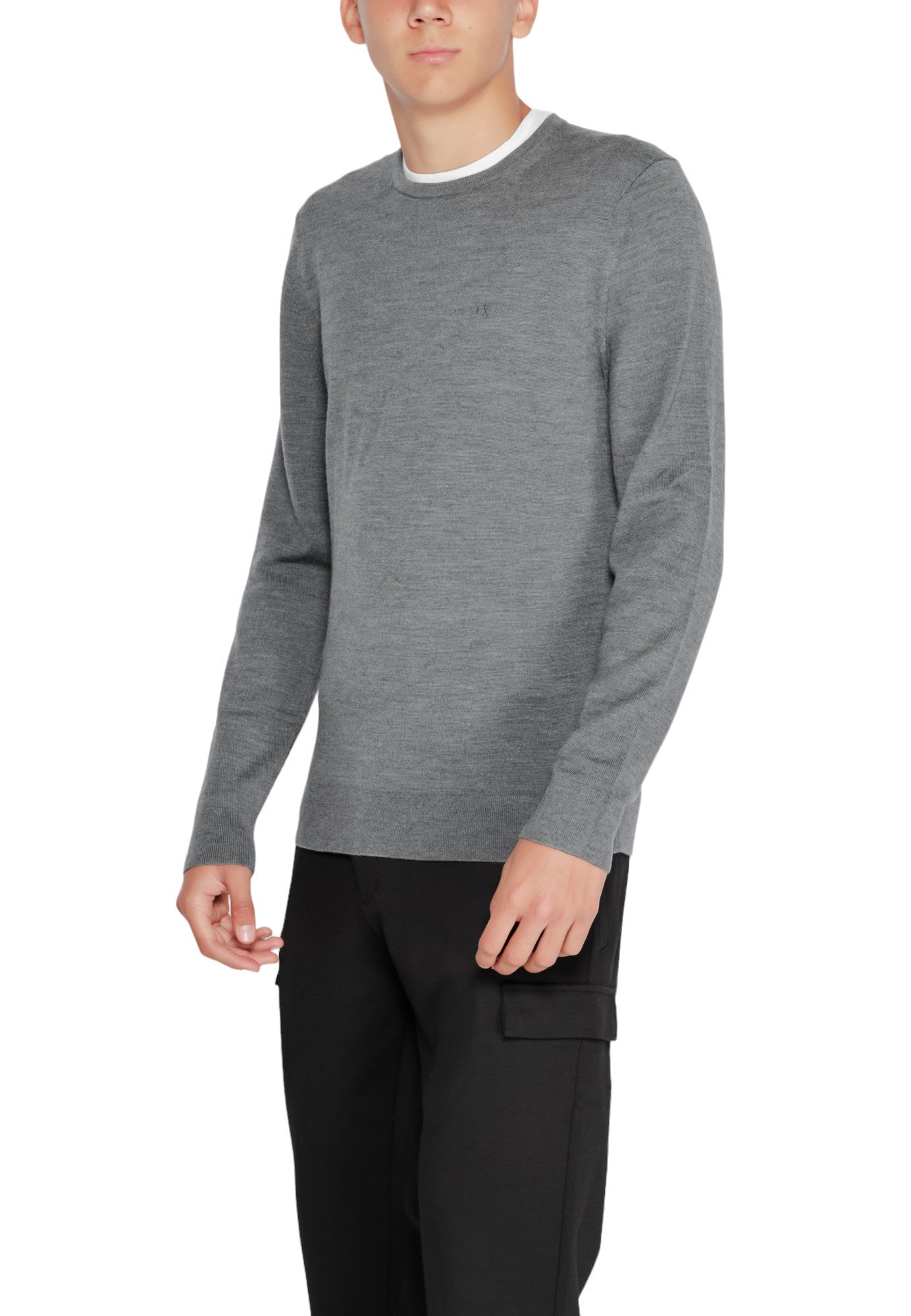 Calvin Klein Maglia Uomo Calvin Klein K10K109474 grey Grigio