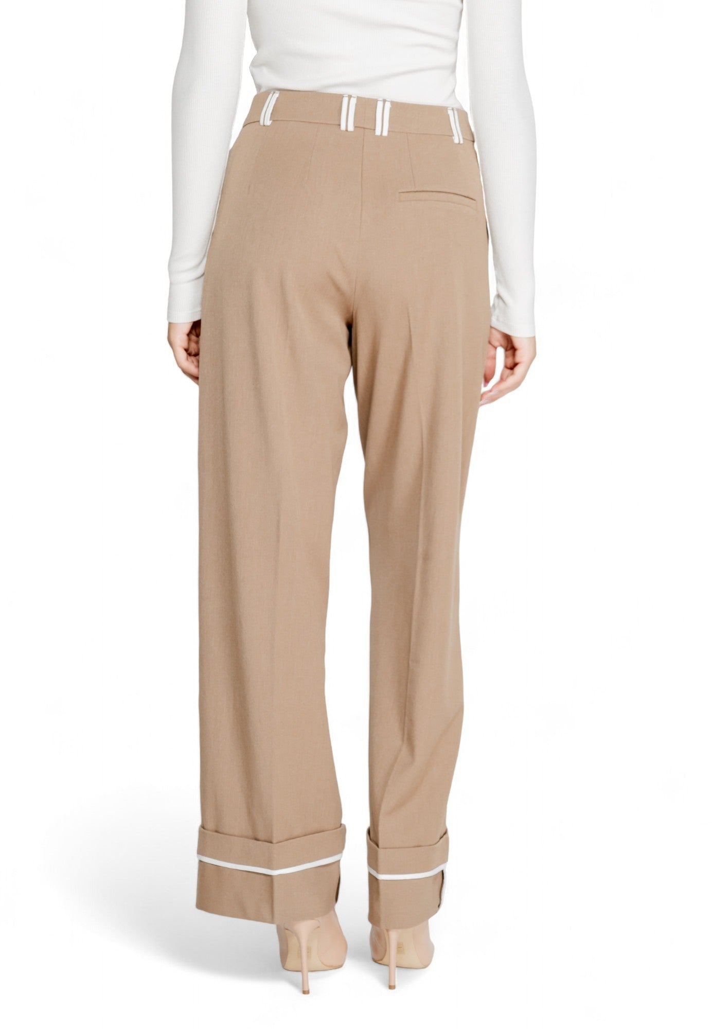 Only Pantaloni Donna Only 15324648 brown Marrone