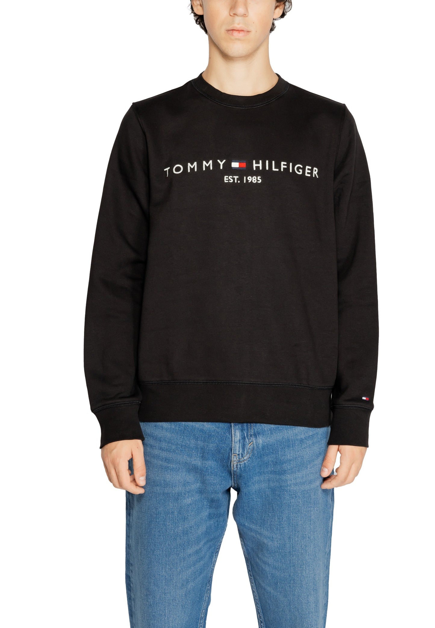 Tommy Hilfiger Jeans Felpa Uomo Tommy Hilfiger Jeans MW0MW11596 black black
