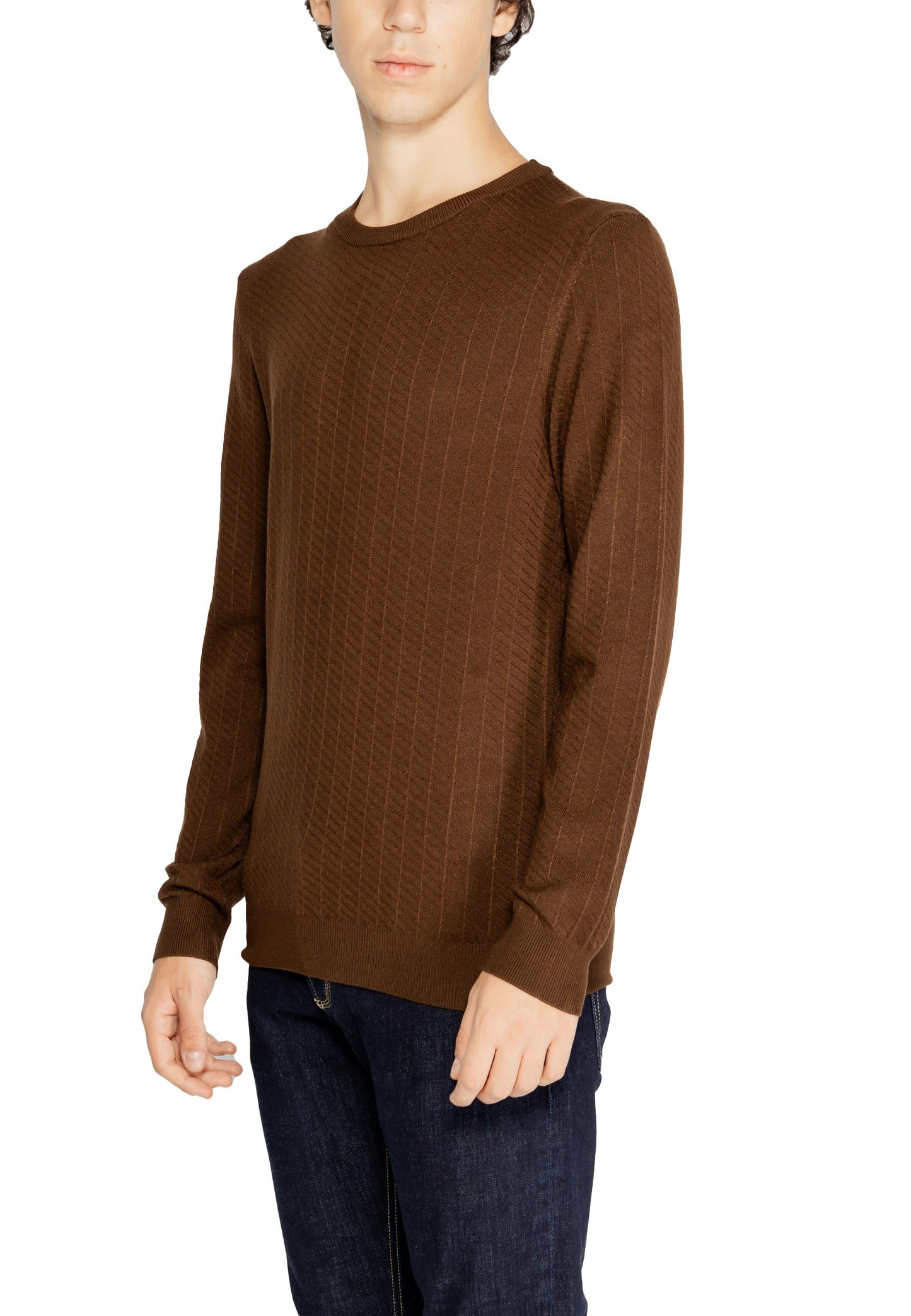Antony Morato Maglia Uomo Antony Morato MMSW01434-YA500002 brown Marrone