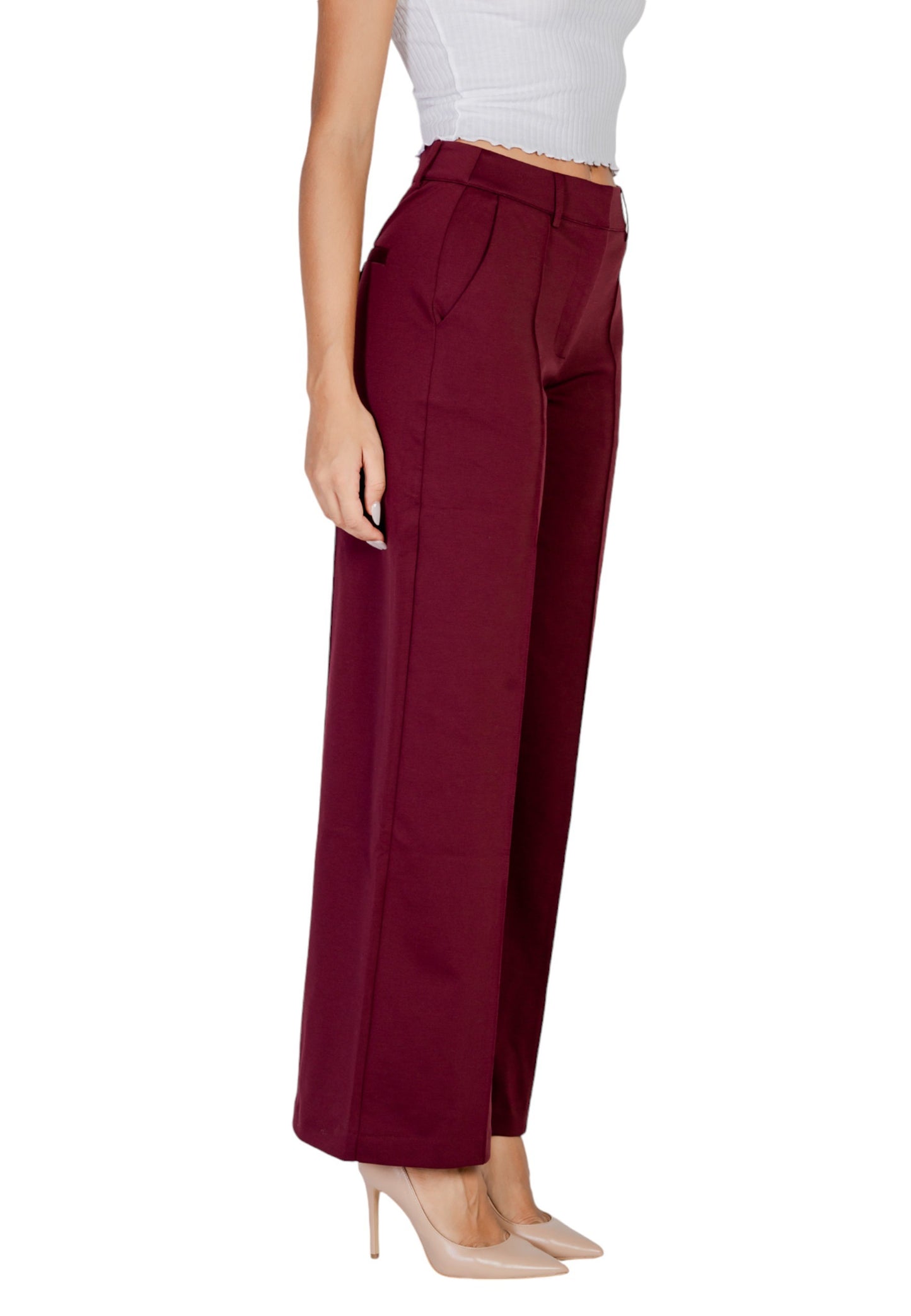 Ichi Pantaloni Donna Ichi 20116768 bordeaux Bordeaux