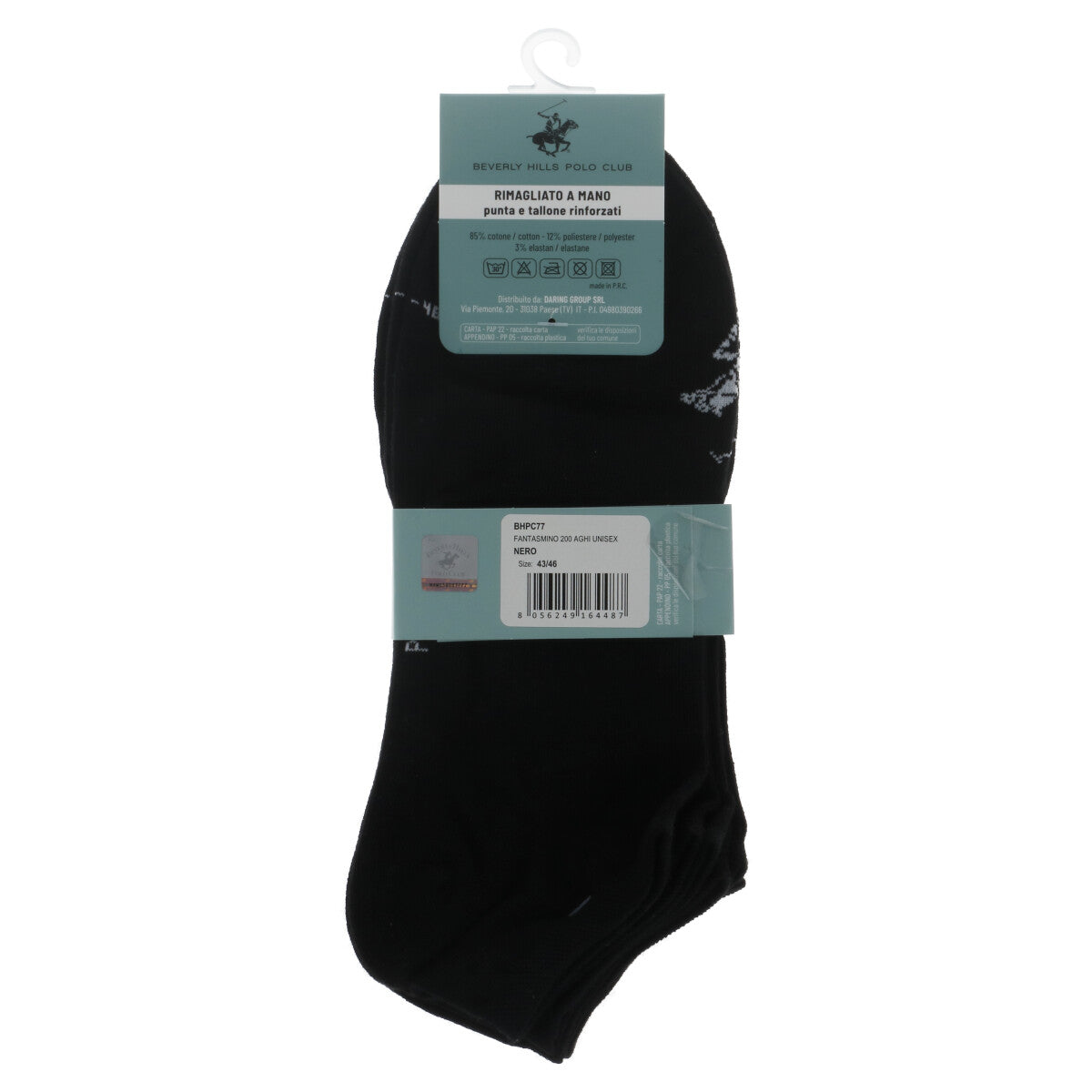 Beverly Hills Polo Club Intimo Uomo Beverly Hills Polo Club BHPC77 black Nero