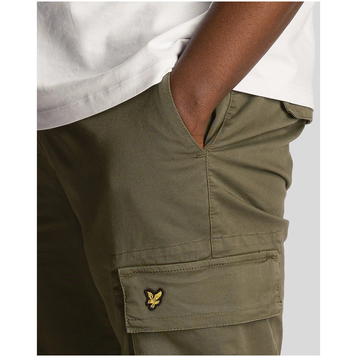 Lyle & Scott Pantaloni Uomo Lyle & Scott TR2109ITA green Verde