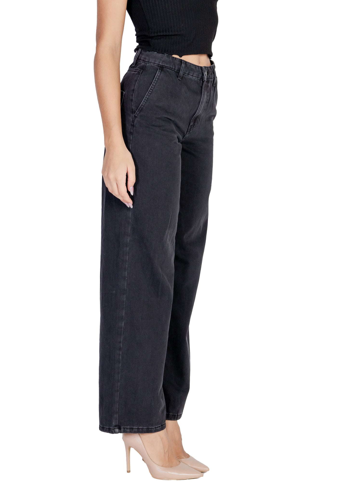Jacqueline De Yong Jeans Donna Jacqueline De Yong 15327172 black Nero