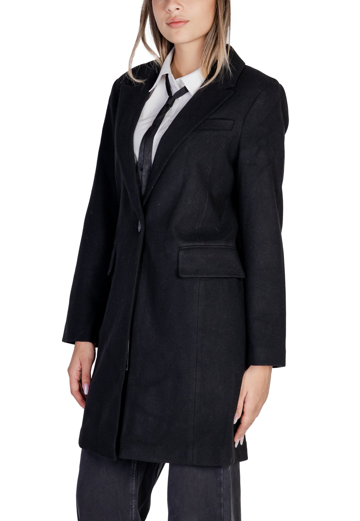 Only Cappotto Donna Only 15292832 black Nero