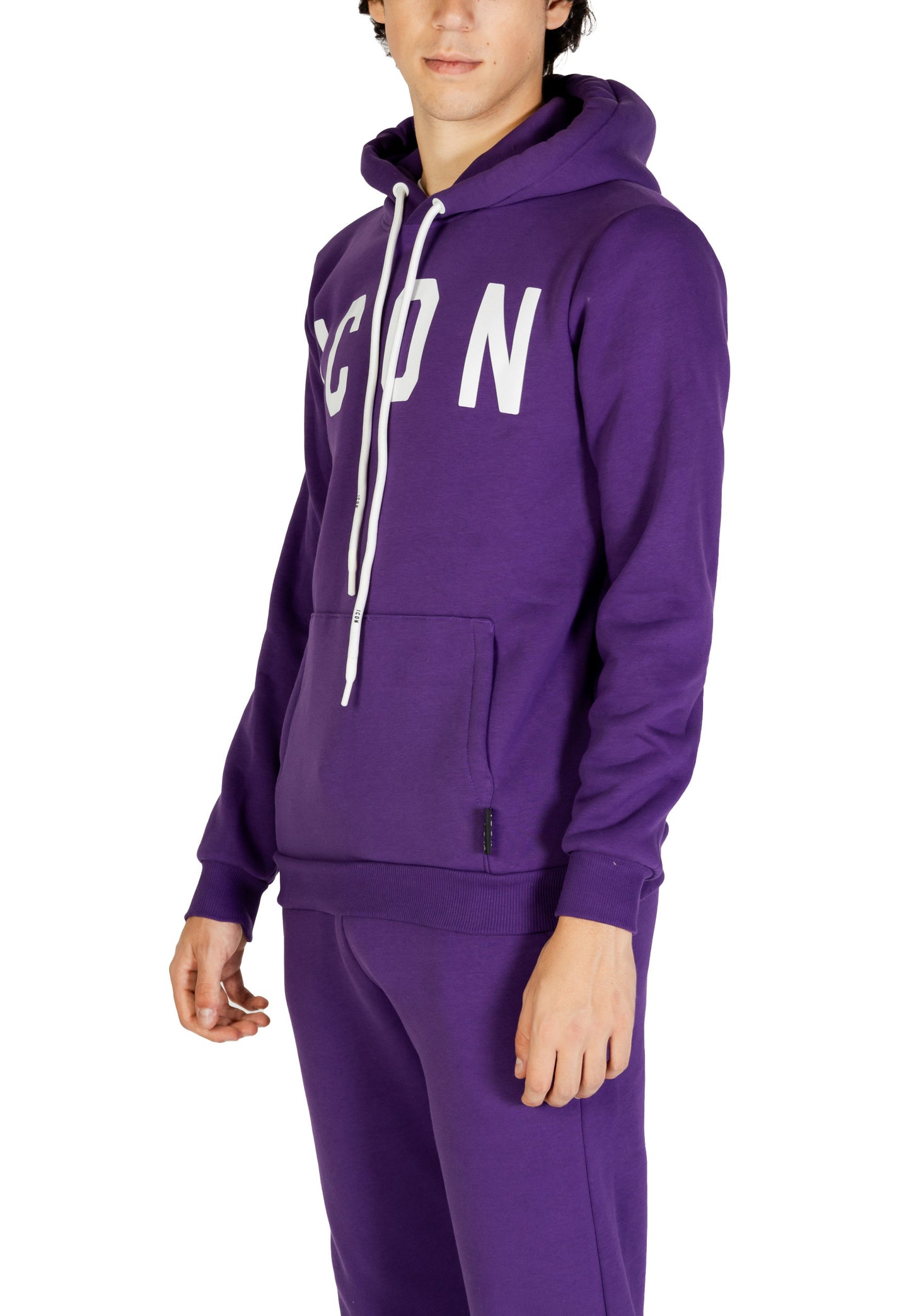 Icon Felpa Uomo Icon IU9016FC purple Viola