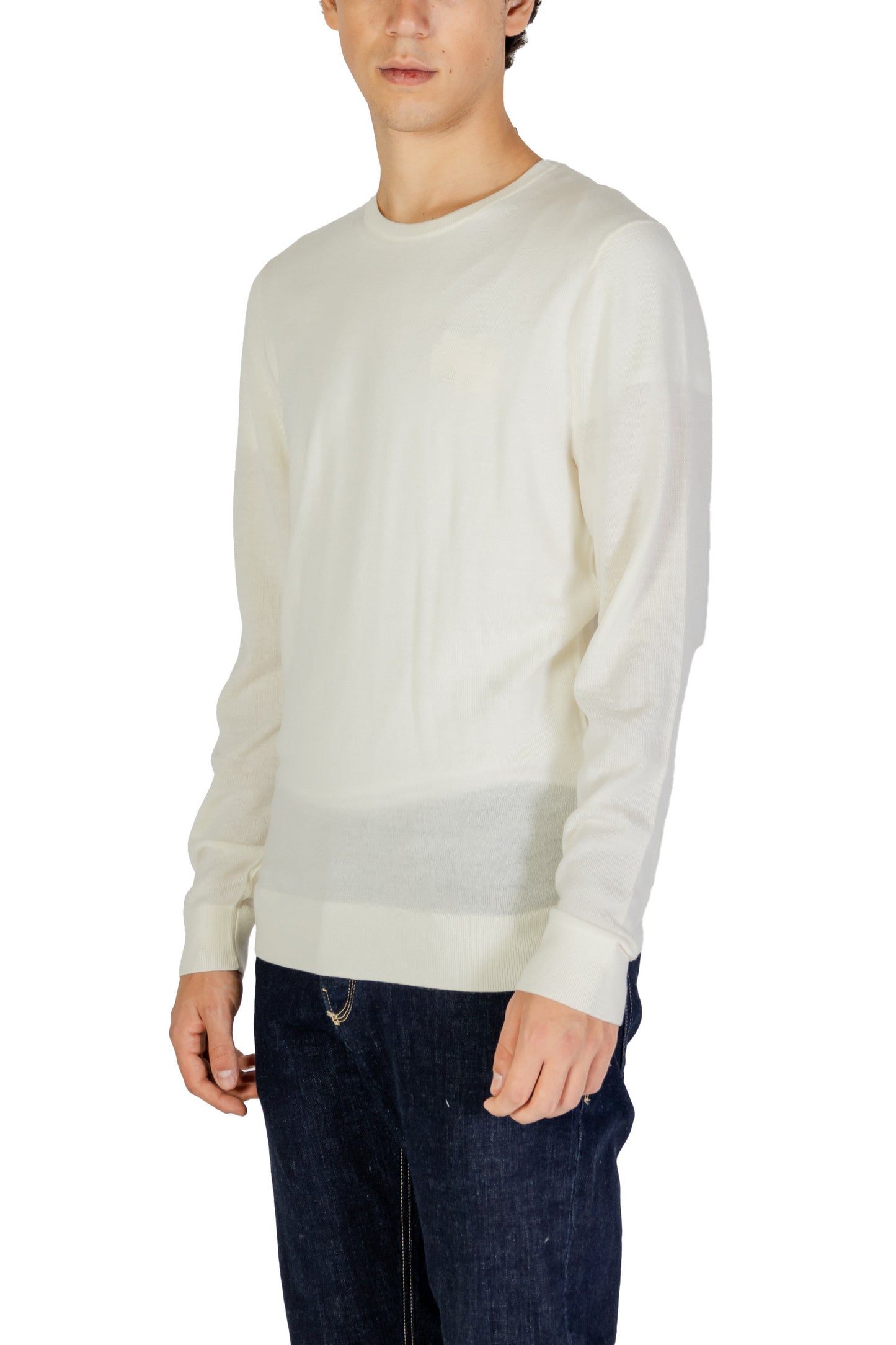 Calvin Klein Jeans Maglia Uomo Calvin Klein Jeans K10K109474 white Bianco