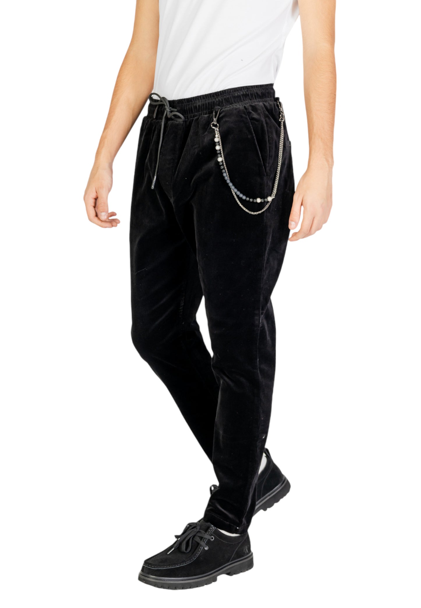 Gianni Lupo Pantaloni Uomo Gianni Lupo GL5108BD-F24 black Nero