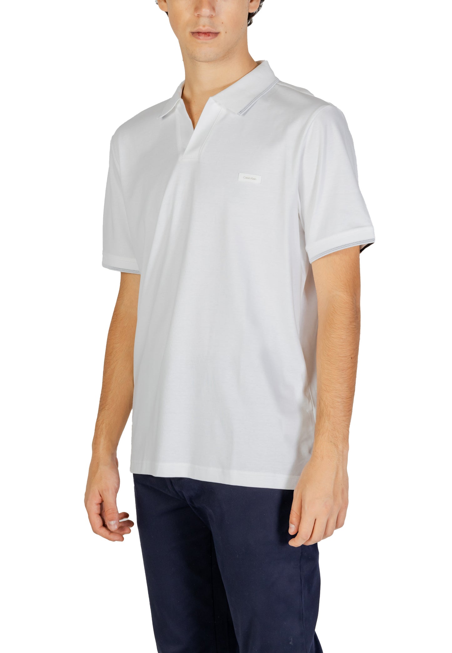 Calvin Klein Jeans Polo Uomo Calvin Klein Jeans K10K113072 white Bianco
