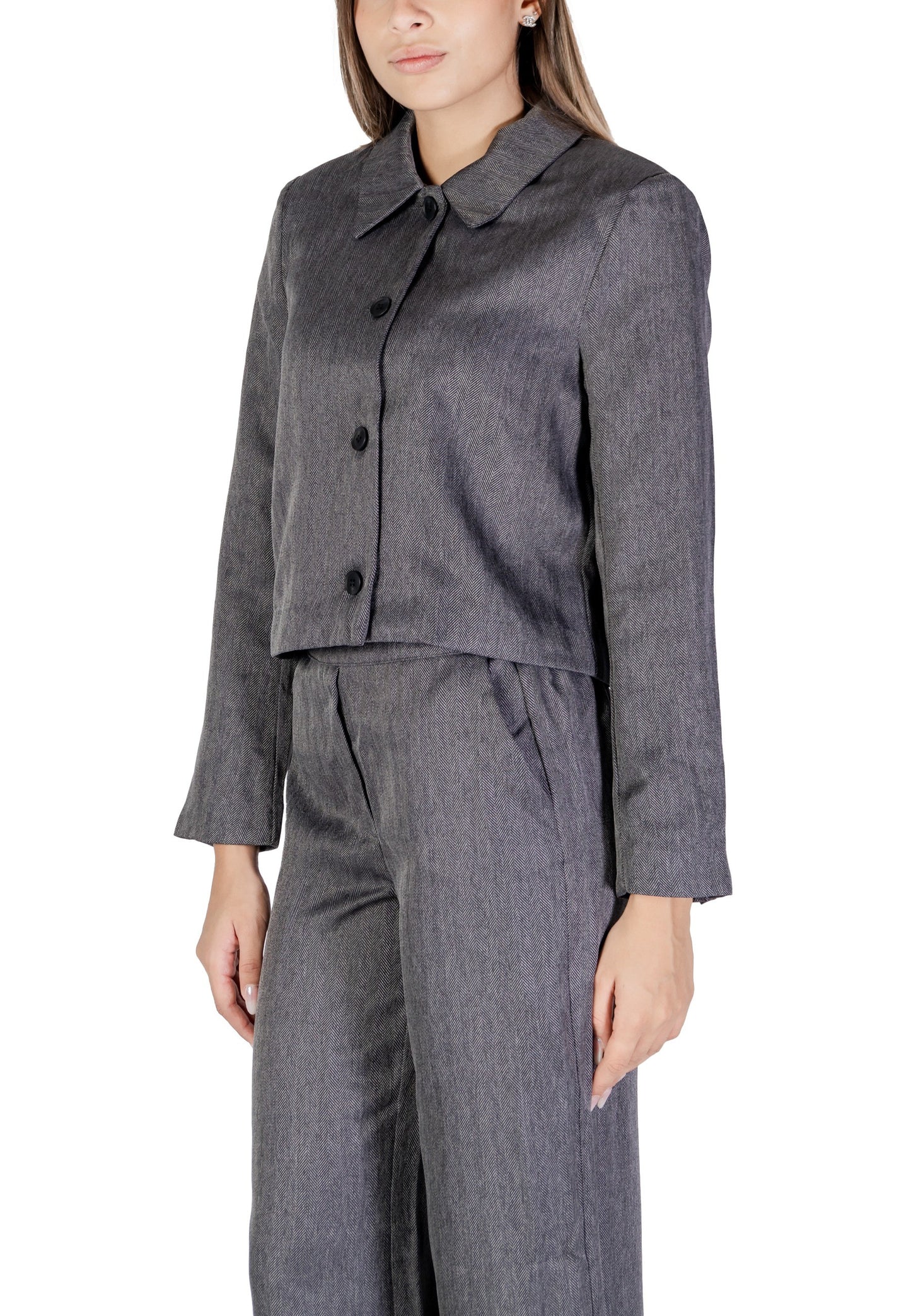 Jacqueline De Yong Giacca Donna Jacqueline De Yong 15336797 grey Grigio