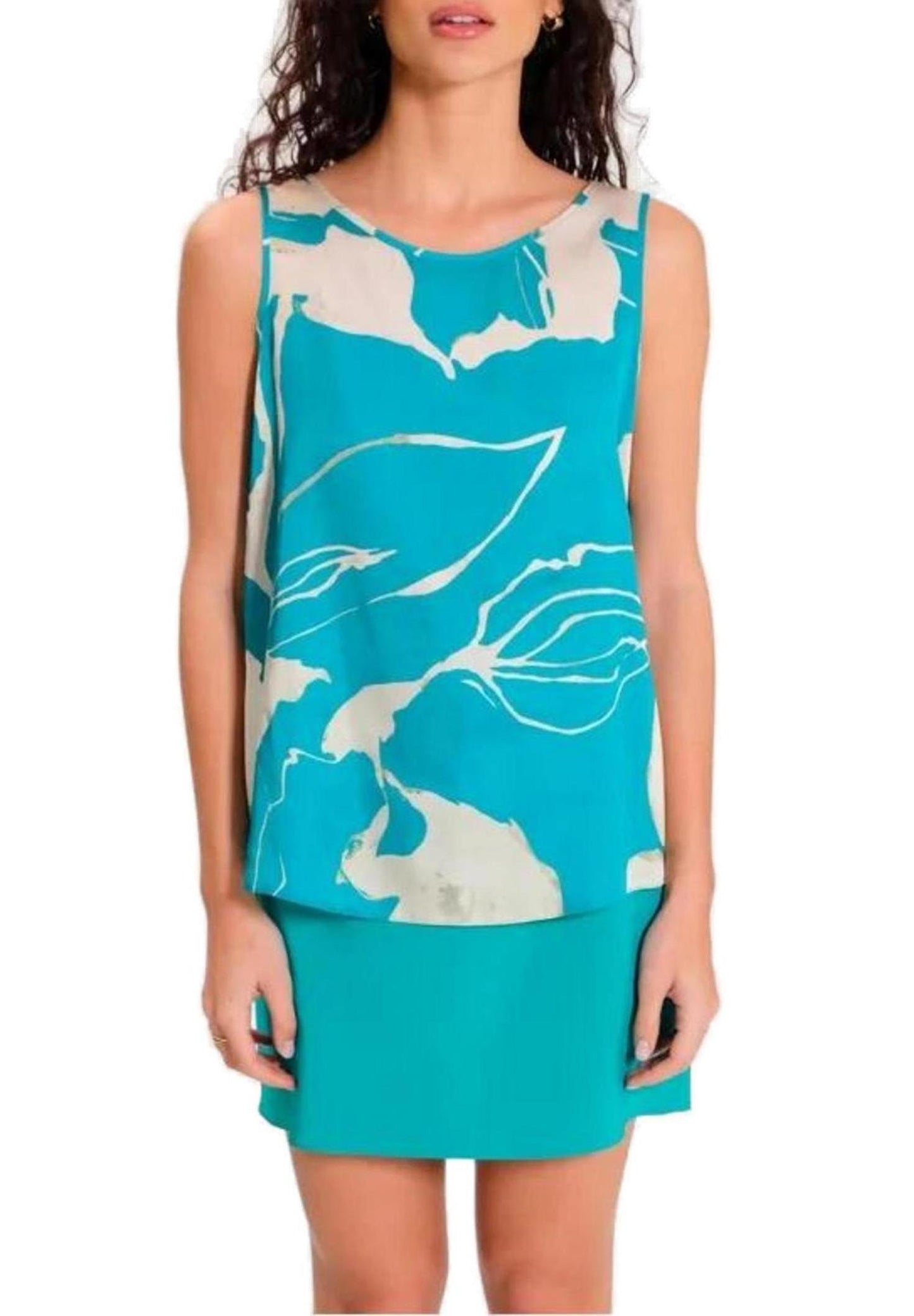 Rinascimento Blouse Donna Rinascimento CFC0117722003 turquoise Turchese