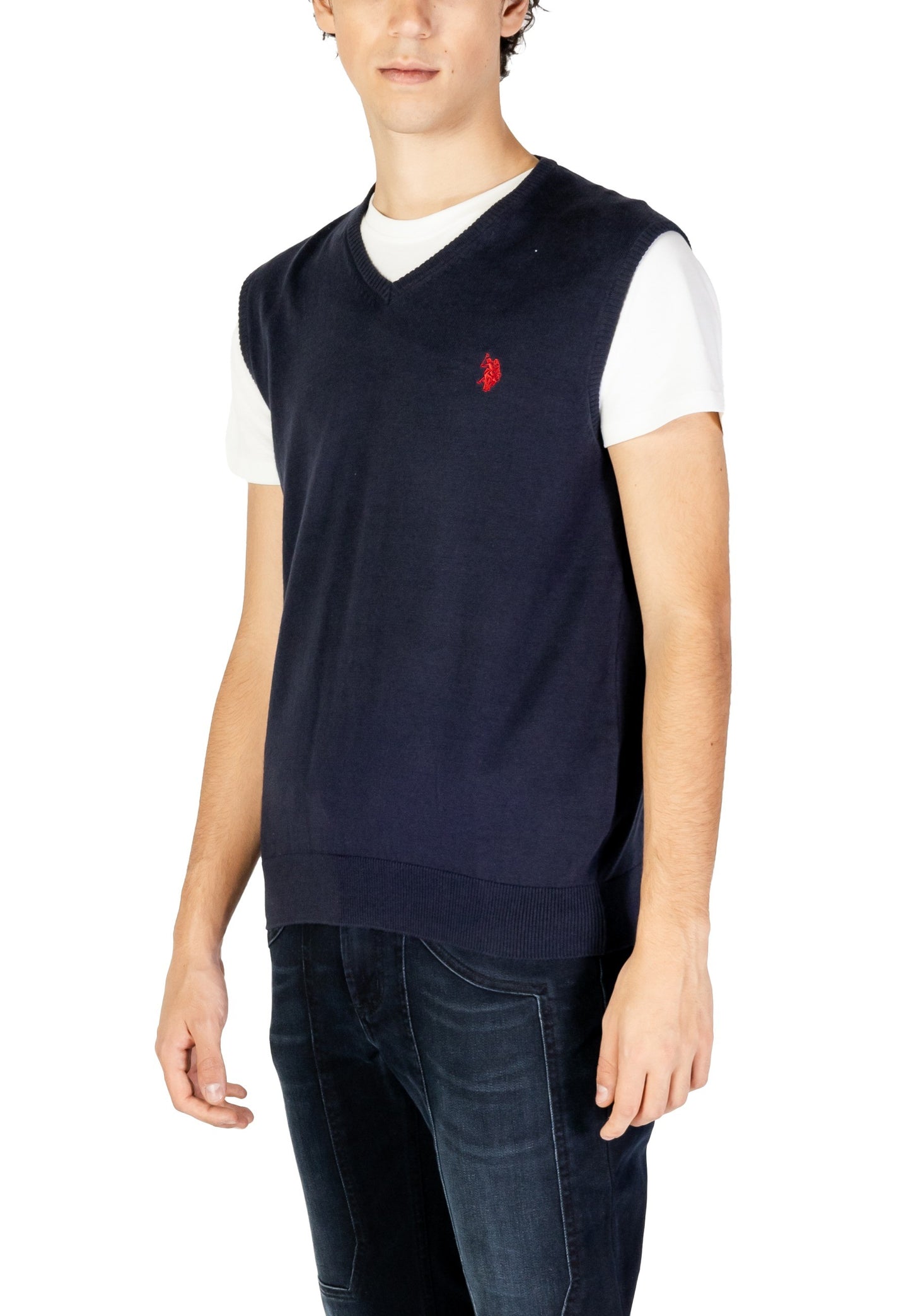 U.s. Polo Assn. Gilet Uomo U.S. Polo Assn. US40 174001 blue Blu