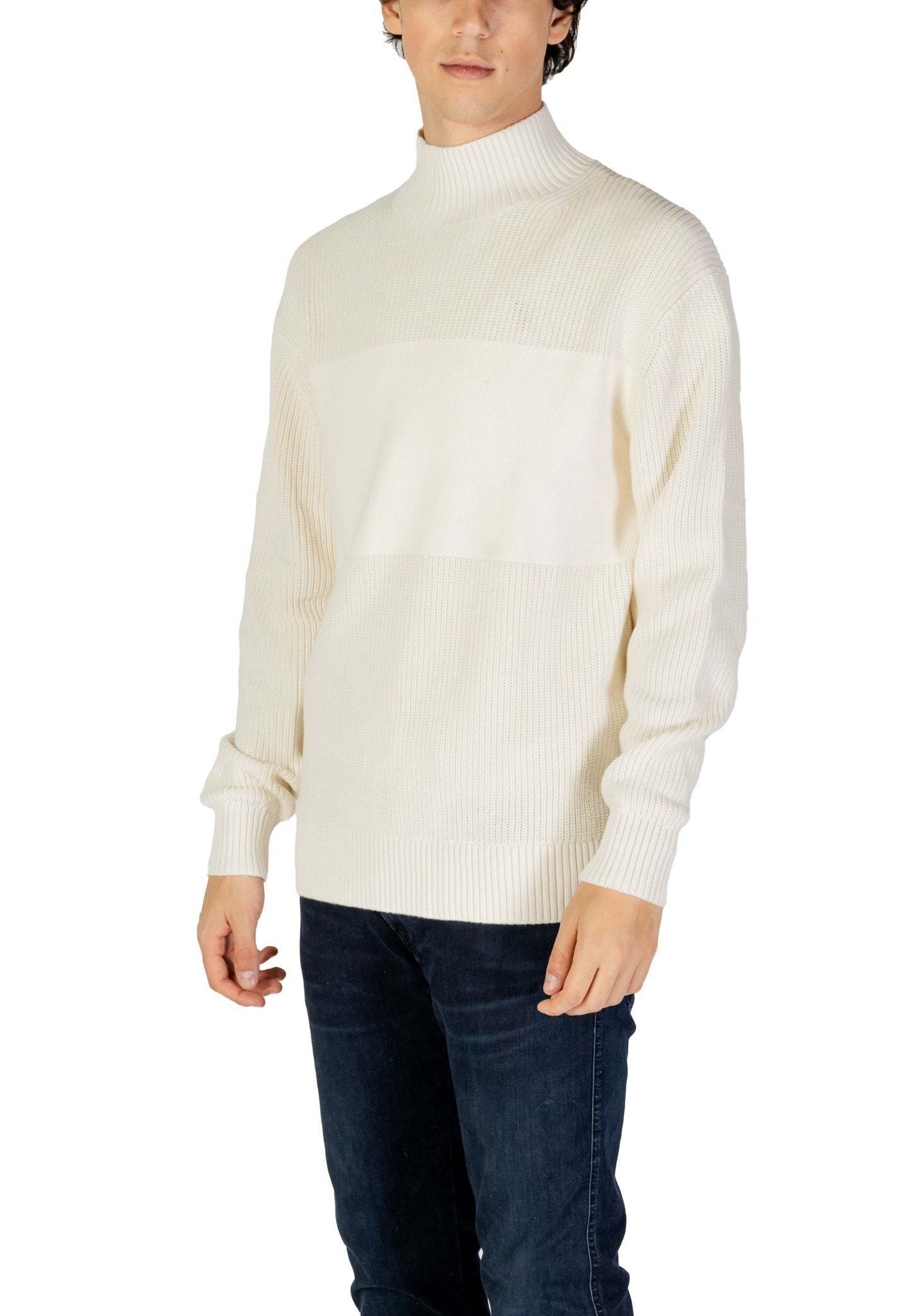 Calvin Klein Jeans Maglia Uomo Calvin Klein Jeans J30J326204 white Bianco