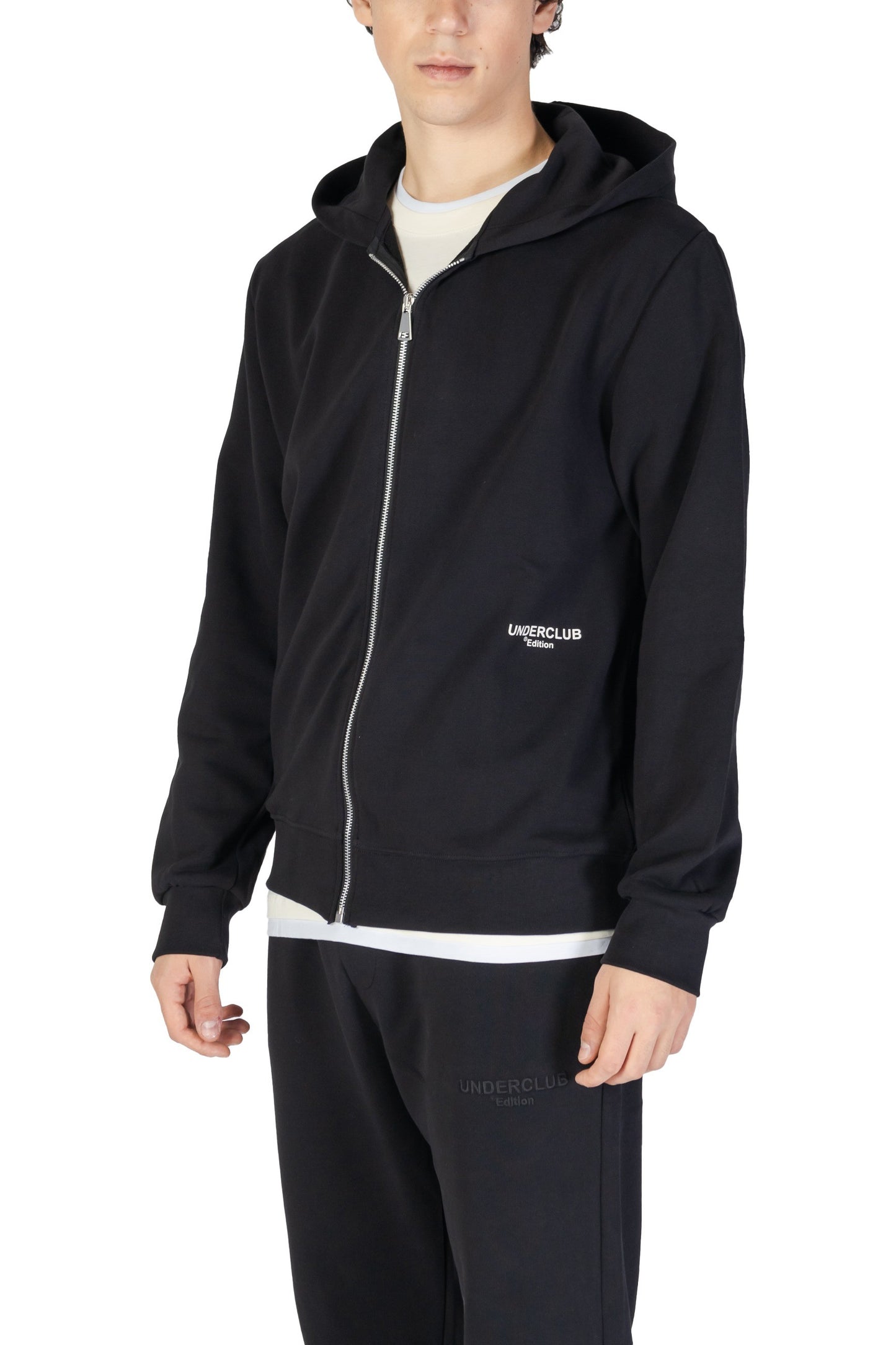 Underclub Felpa Uomo Underclub 24IUC80179 black Nero