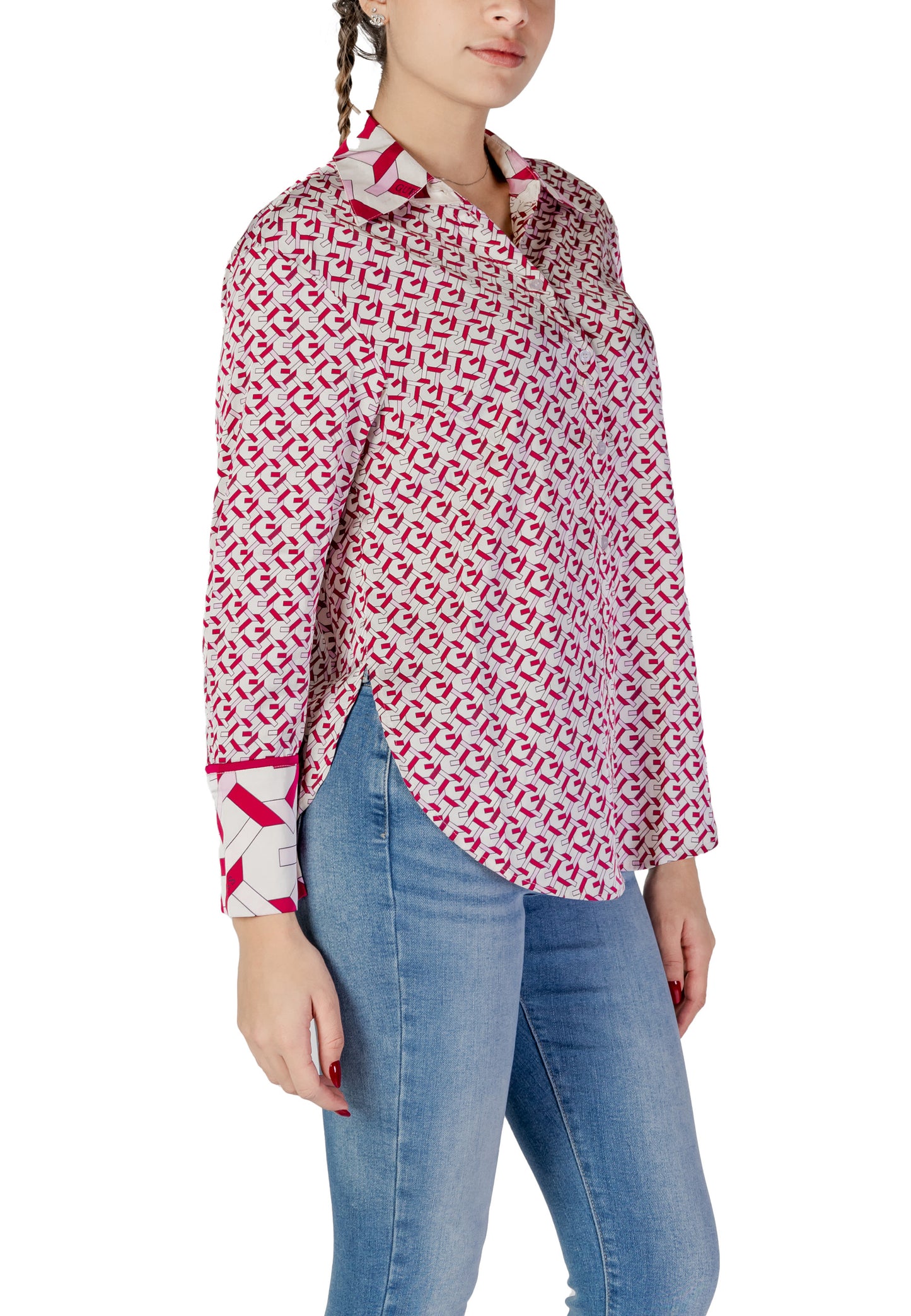 Guess Camicia Donna Guess W4YH47 WF1T2 pink Rosa