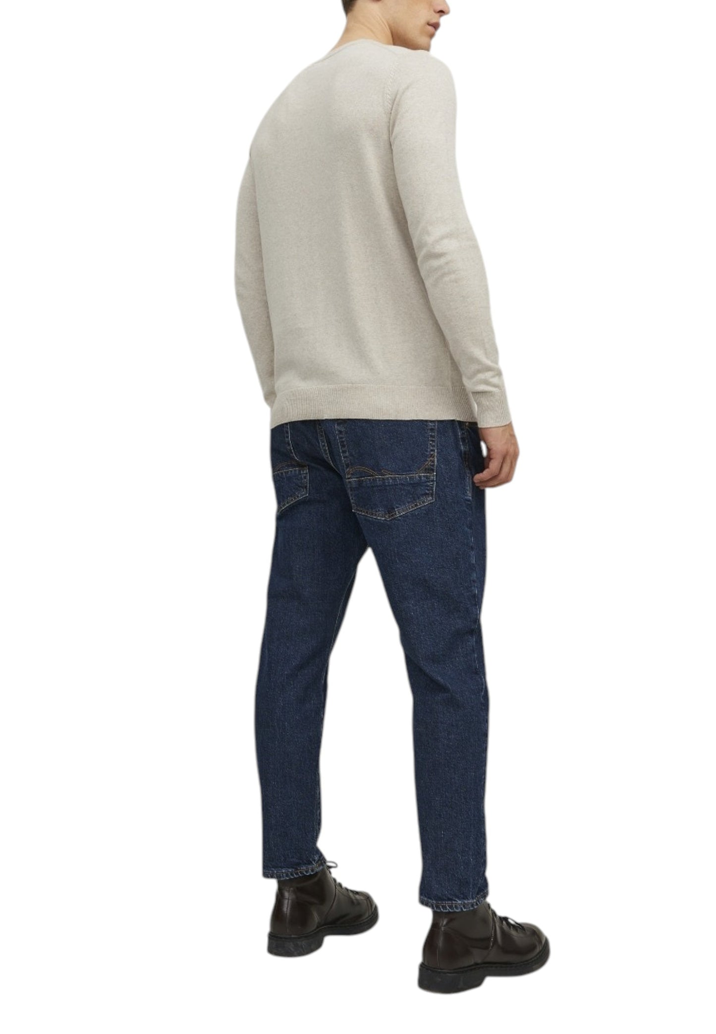Jack & Jones Maglia Uomo Jack & Jones 12208364 beige Beige