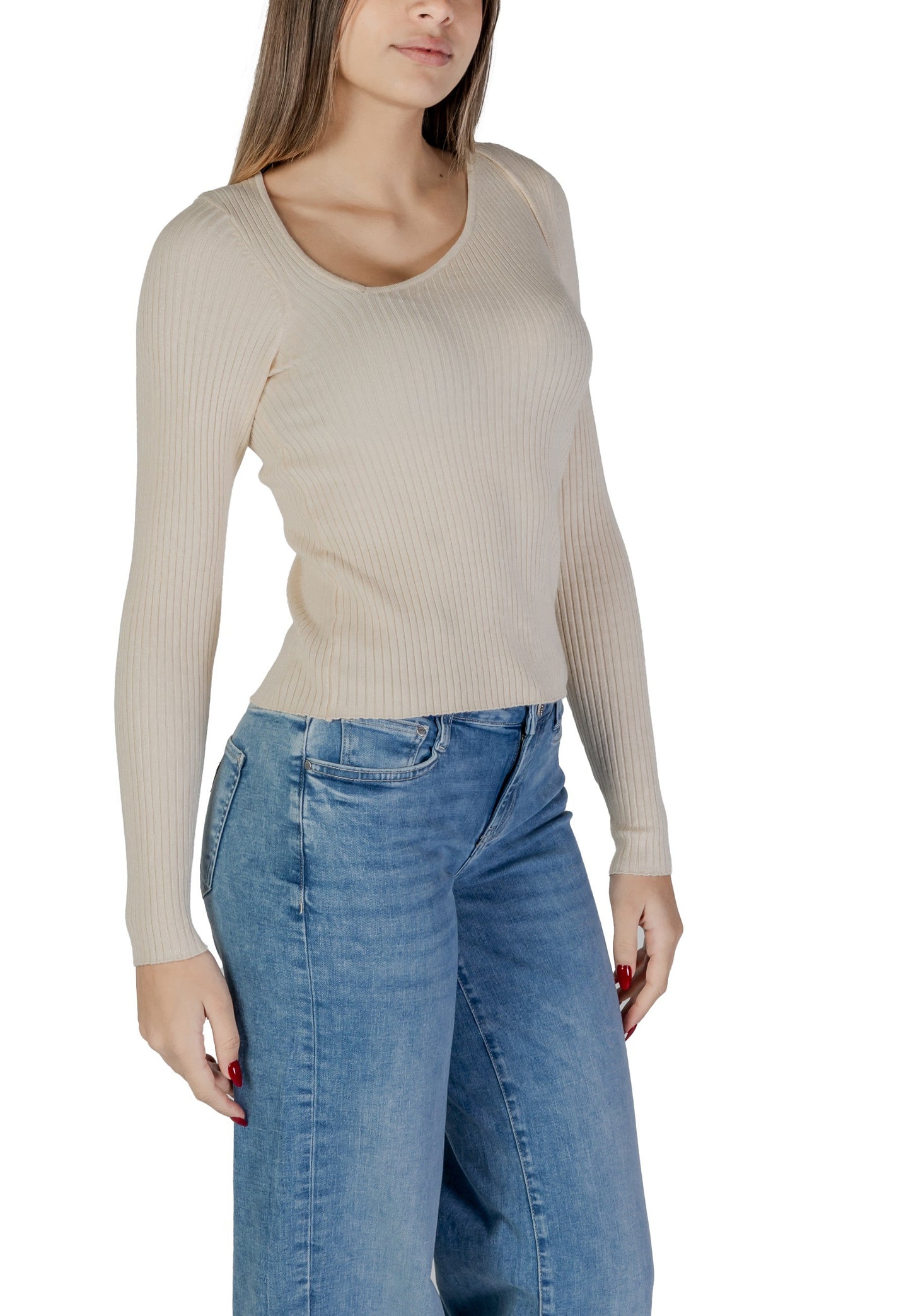 Vila Clothes Maglia Donna Vila Clothes 14103386 white Bianco