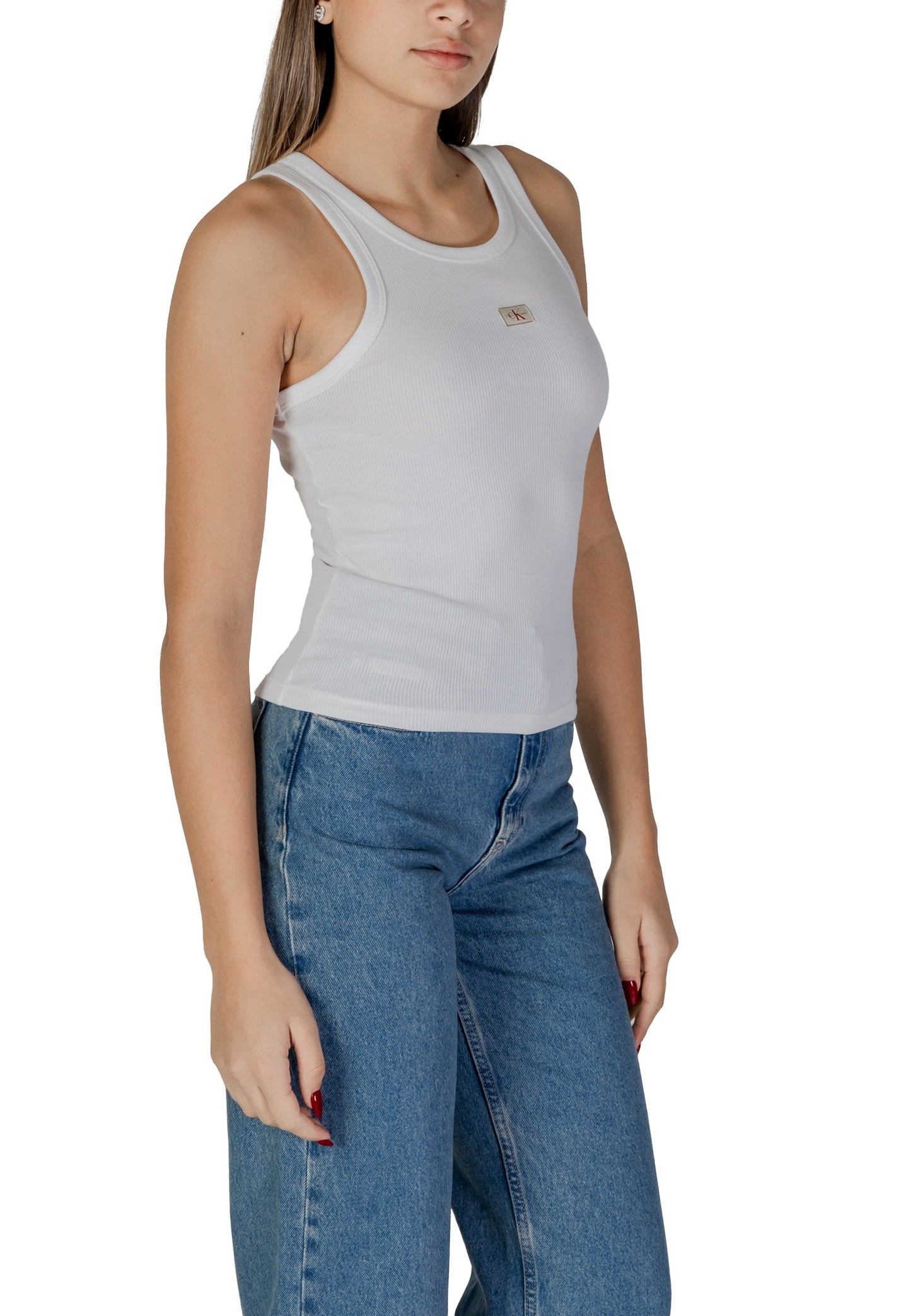 Camiseta sin mangas para mujer de Calvin Klein Jeans