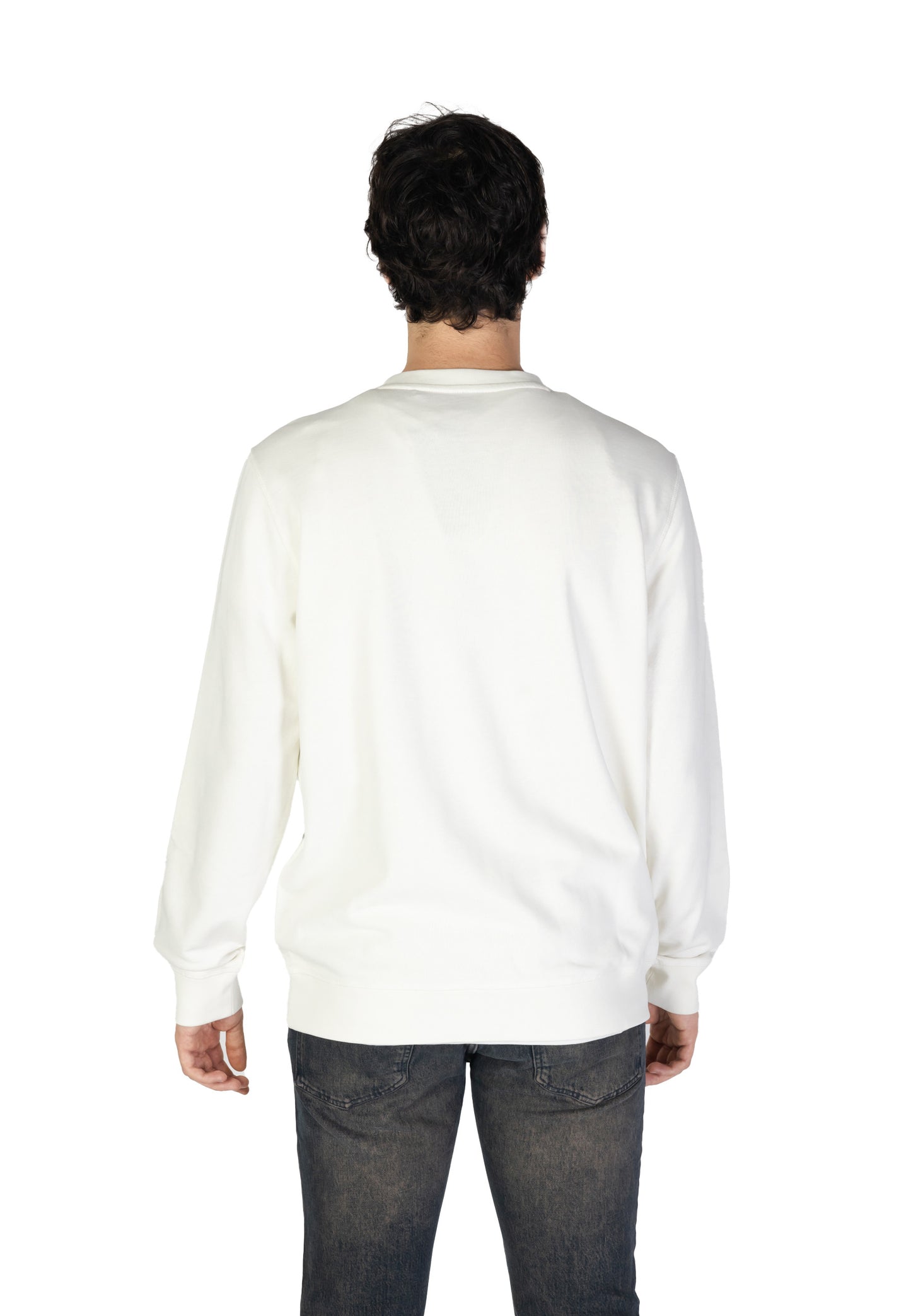 Boss Felpa Uomo Boss 50509323 white Bianco