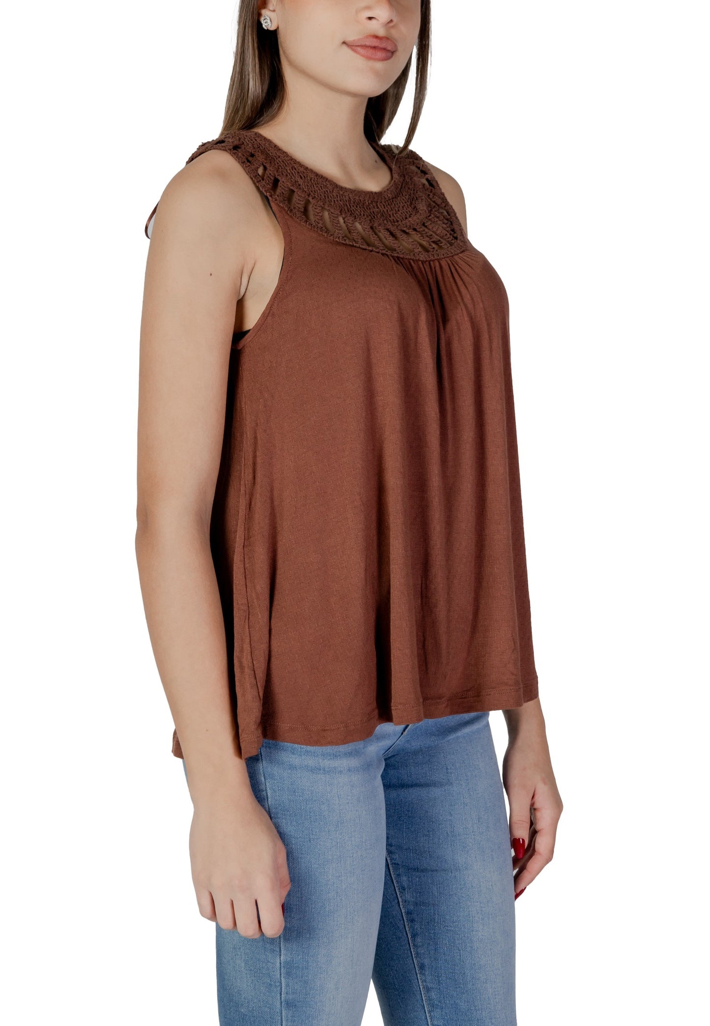 B.young Canotta Donna B.young 20813305 brown Marrone